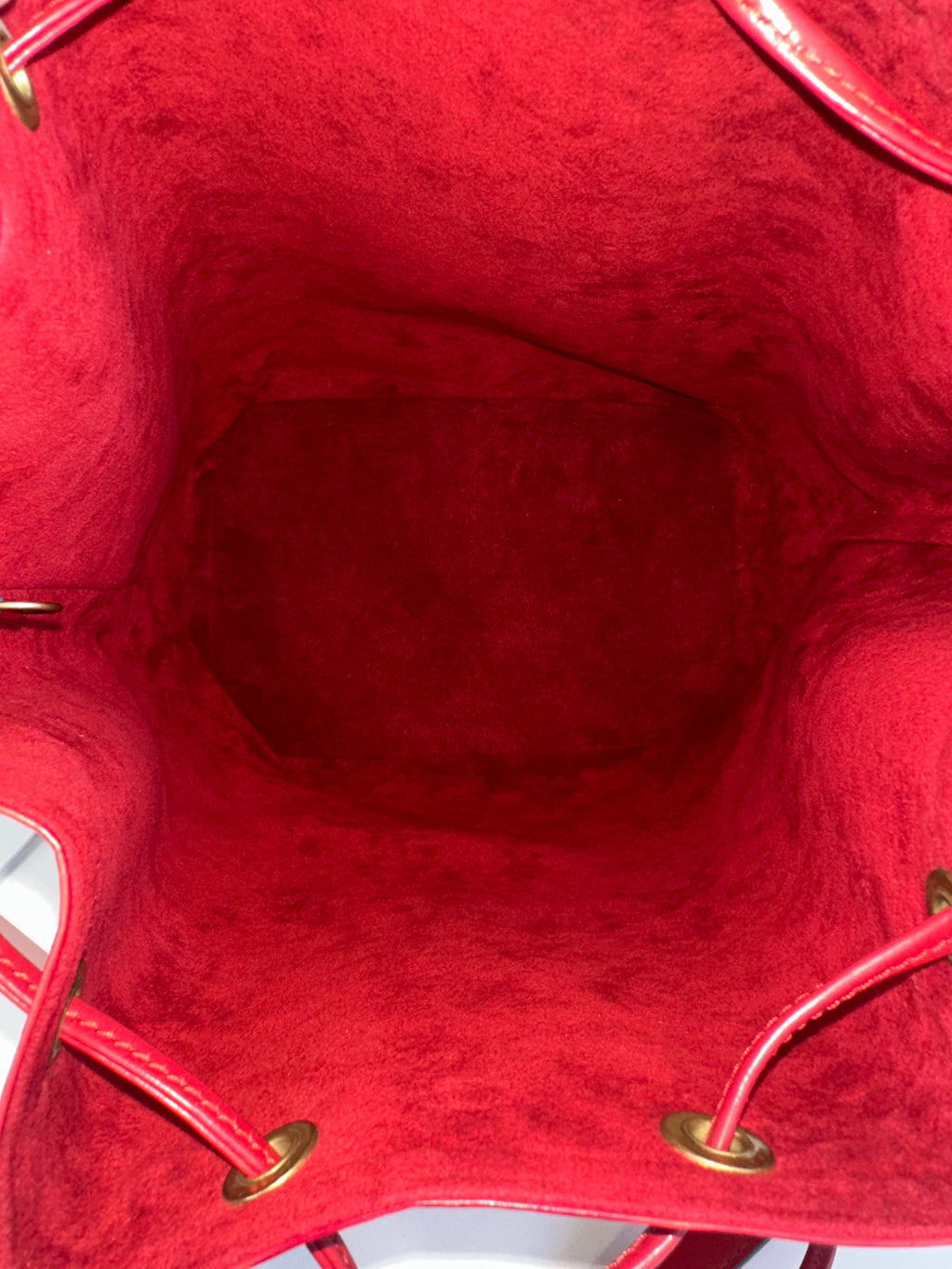 Louis Vuitton Noé Red Epi