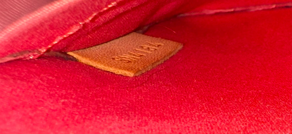 Louis Vuitton Alma BB Vernis Orange