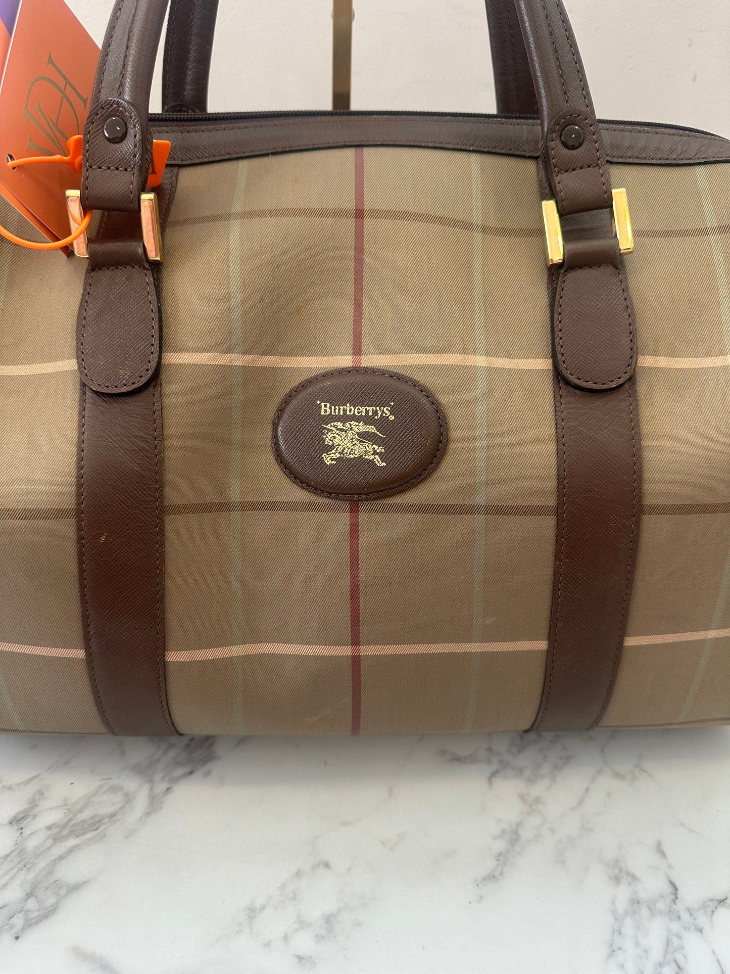Burberrys Boston Bag