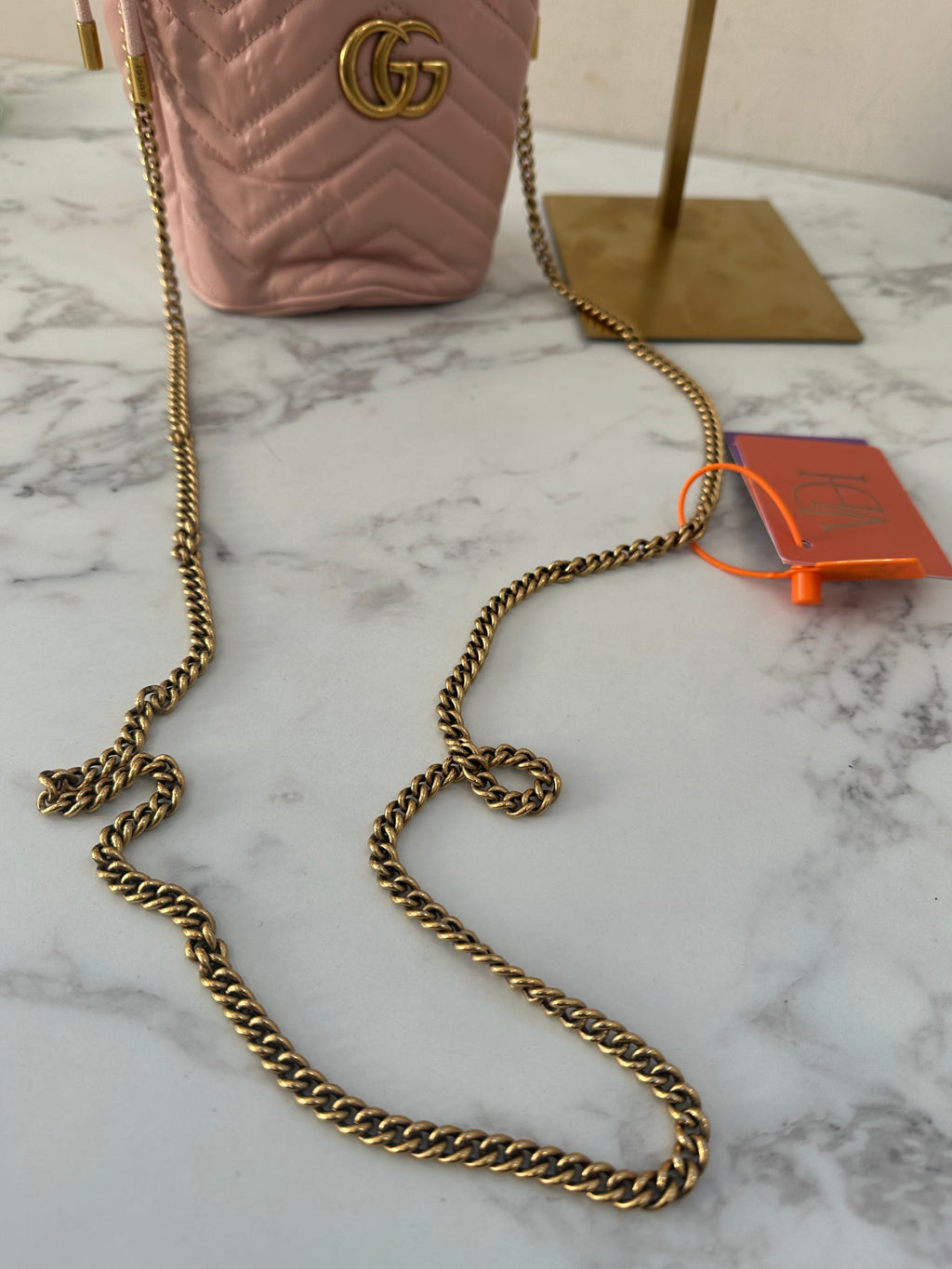 Gucci Marmont Pink Bucket