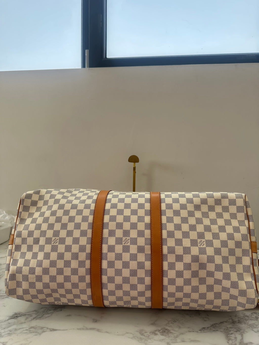 Louis Vuitton Keepall 50 Azur Bandouliere