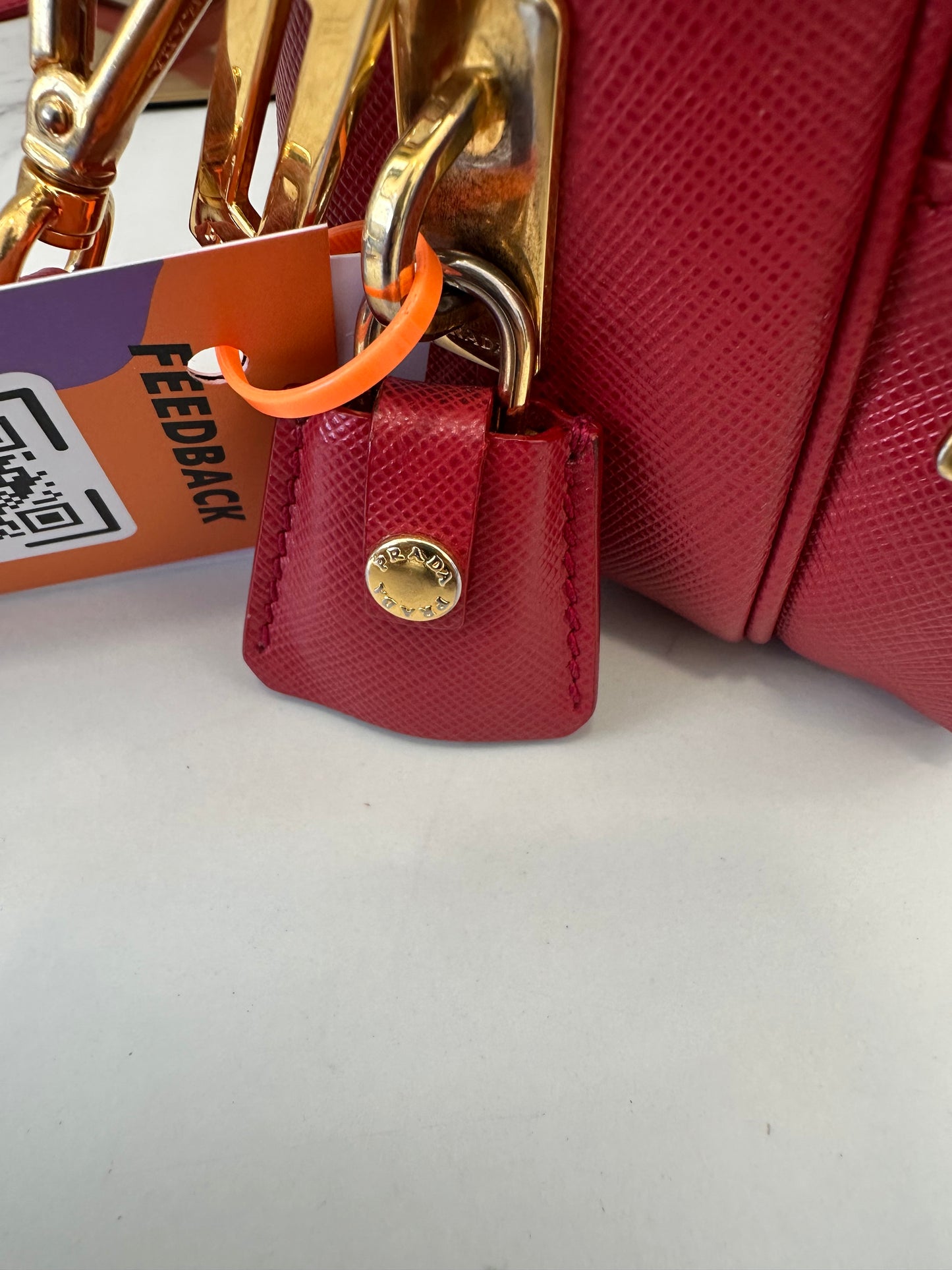 Prada Shoulder Bag Red