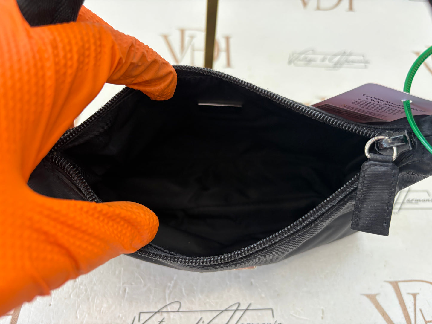 017230 - Prada Black Nylon