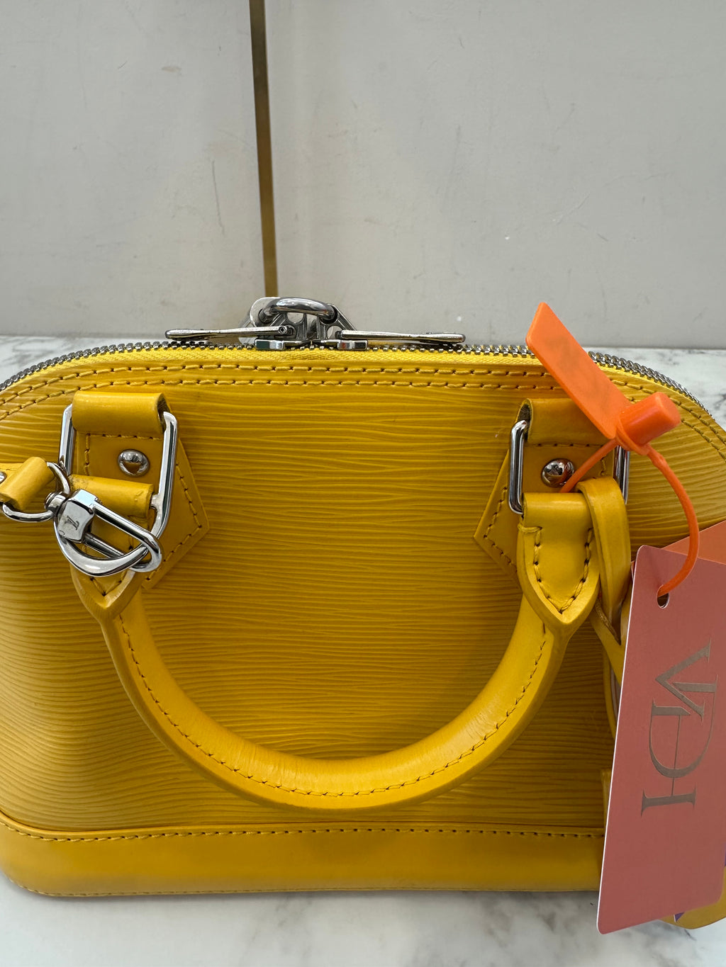 Louis Vuitton Alma BB Epi Yellow