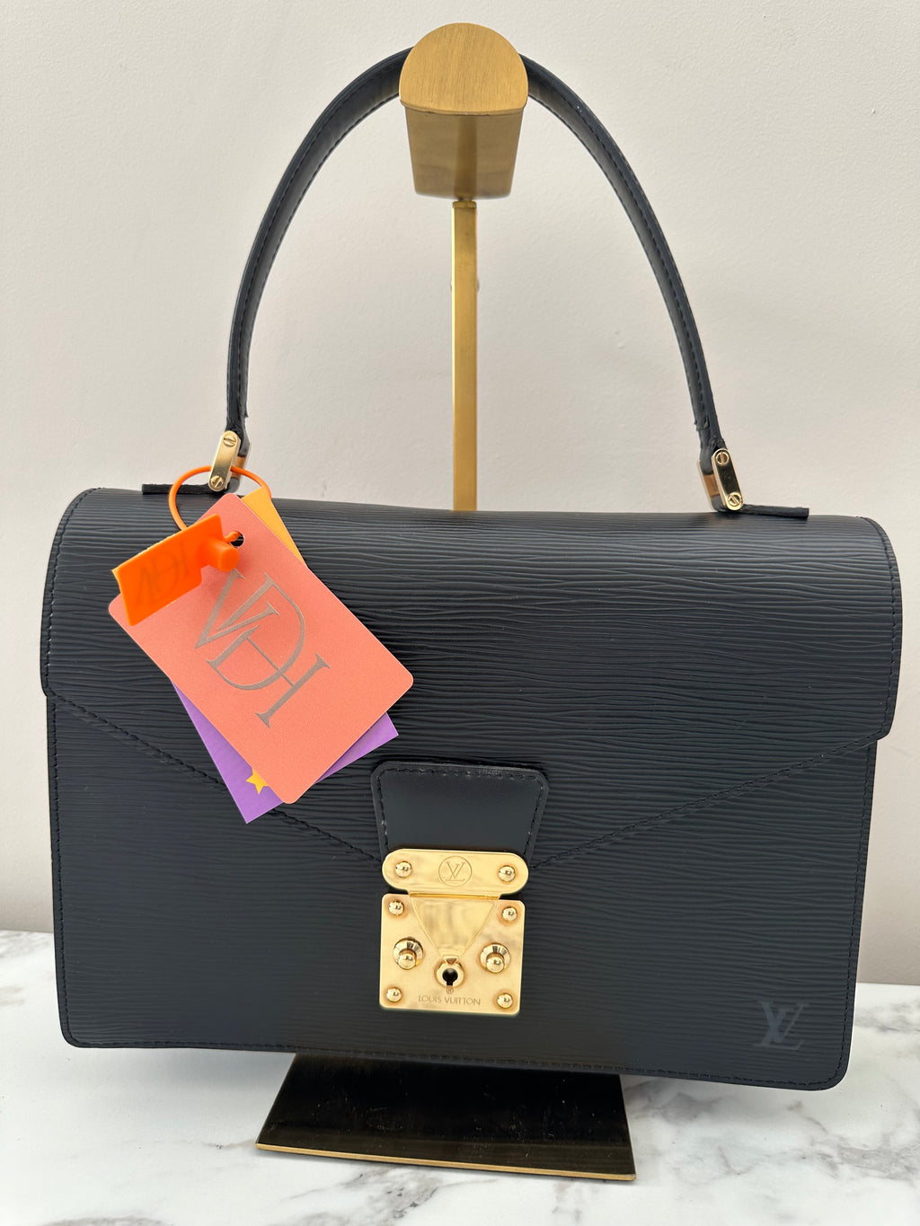 Louis Vuitton Concorde Epi Black