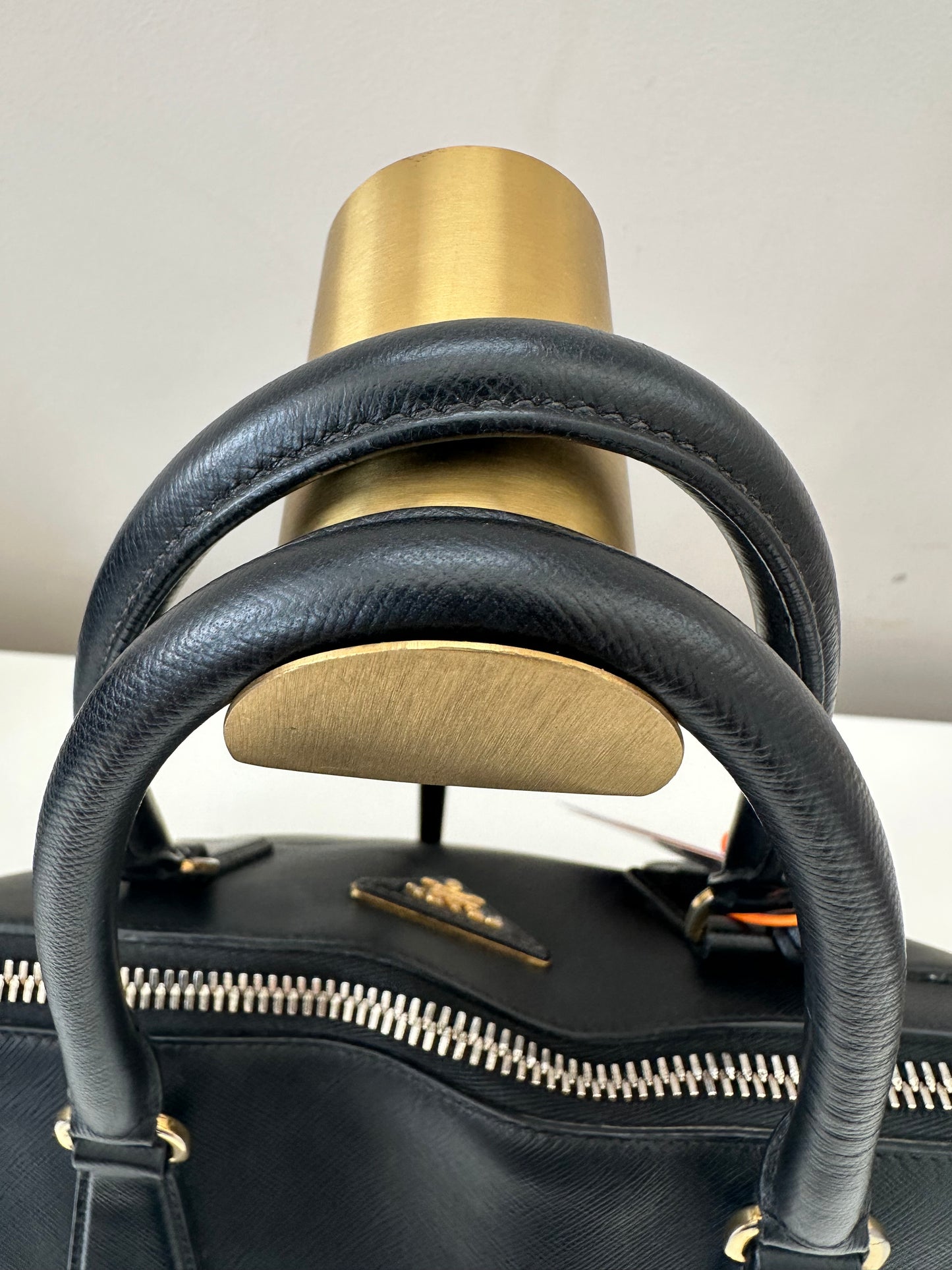 Prada Black Leather