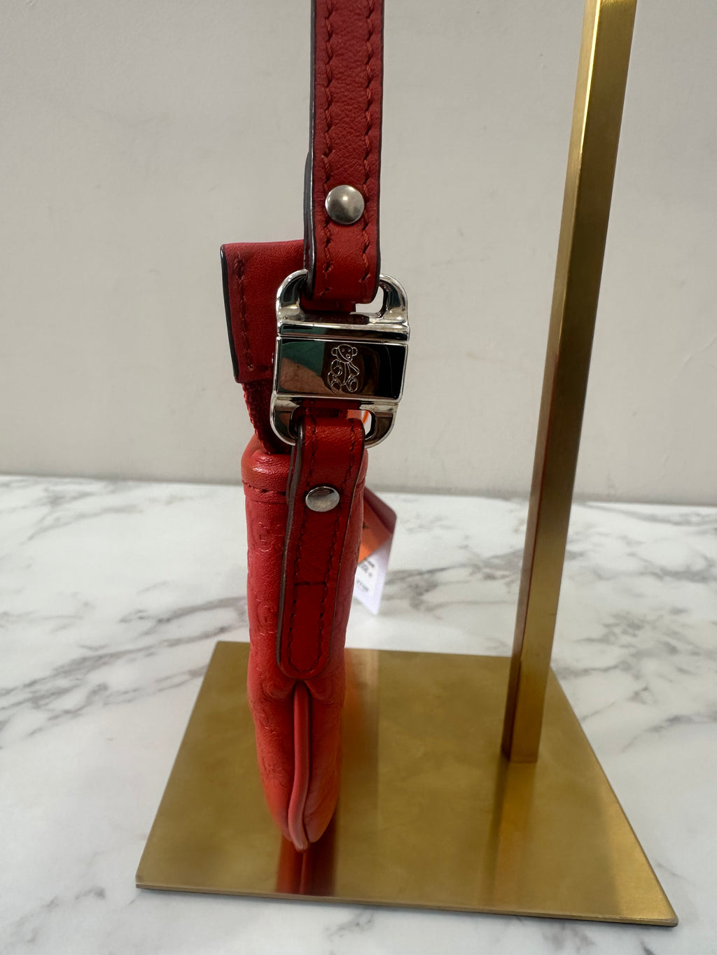 Gucci Red Leather GG