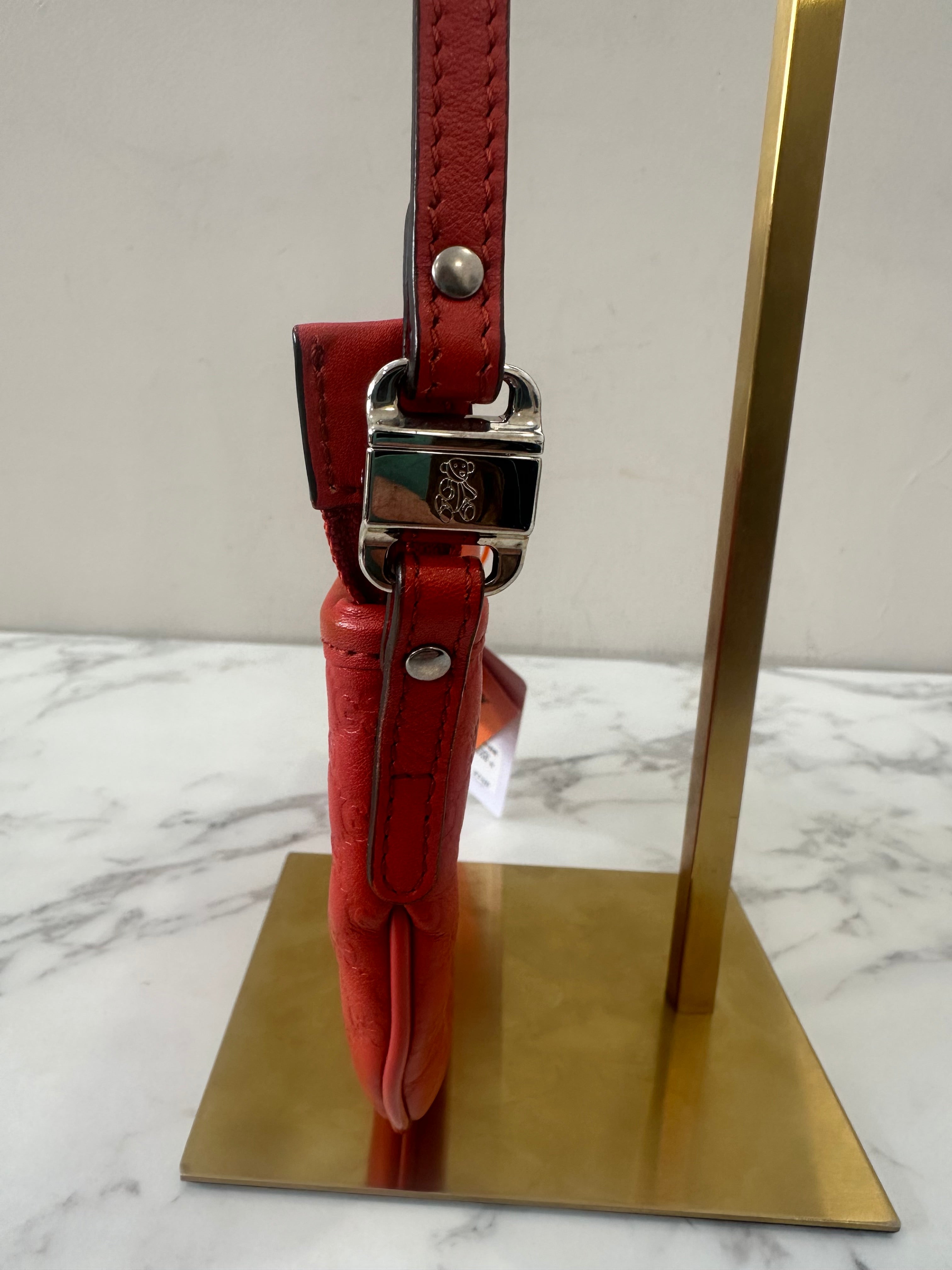 Gucci Red Leather GG