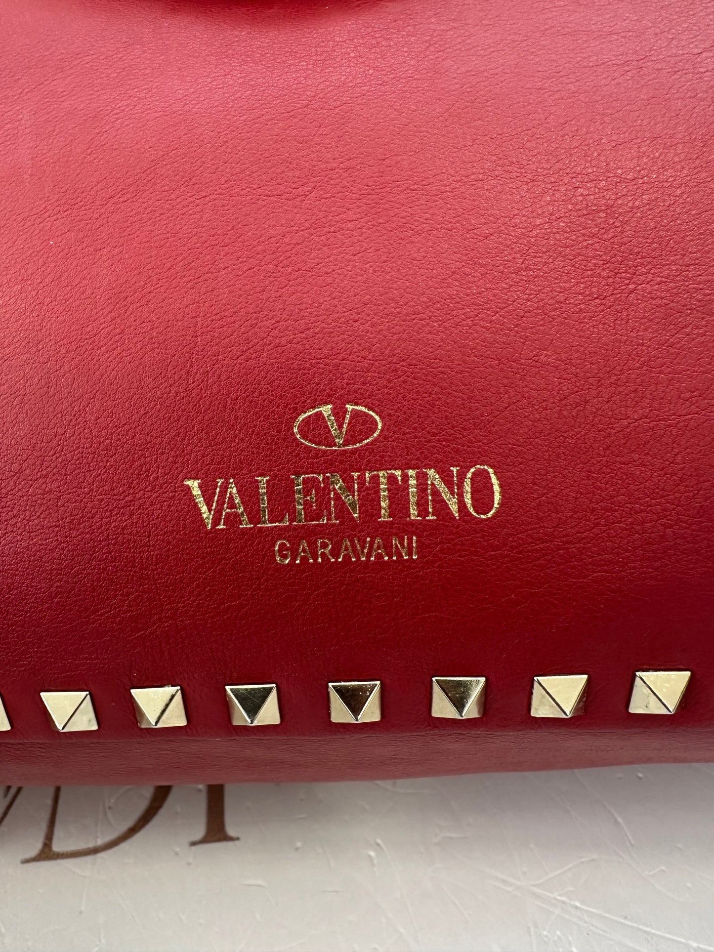 017742 - Valentino Red Studded