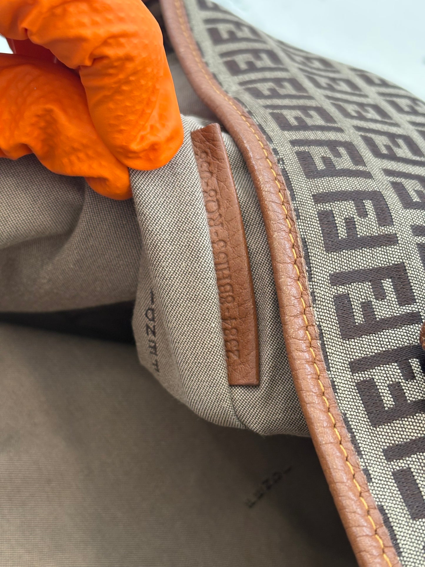 018161 - Fendi Brown Zucchino