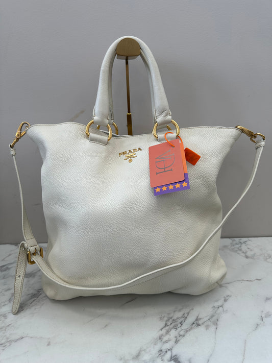Prada Jacquard Tote