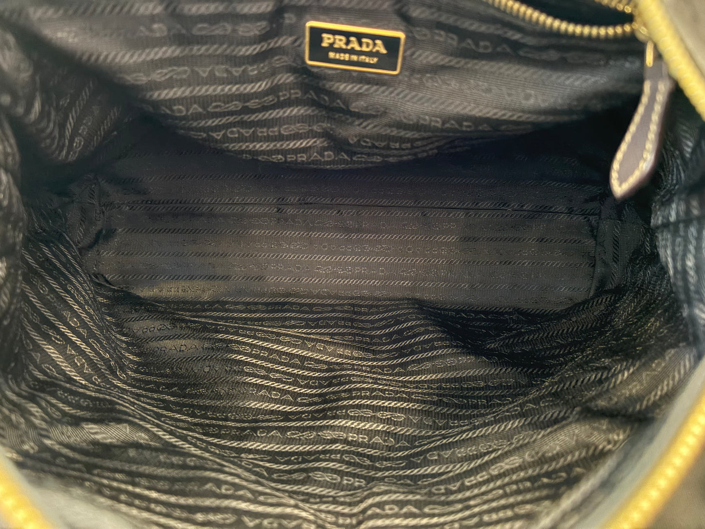 383522 - Prada Black Nylon