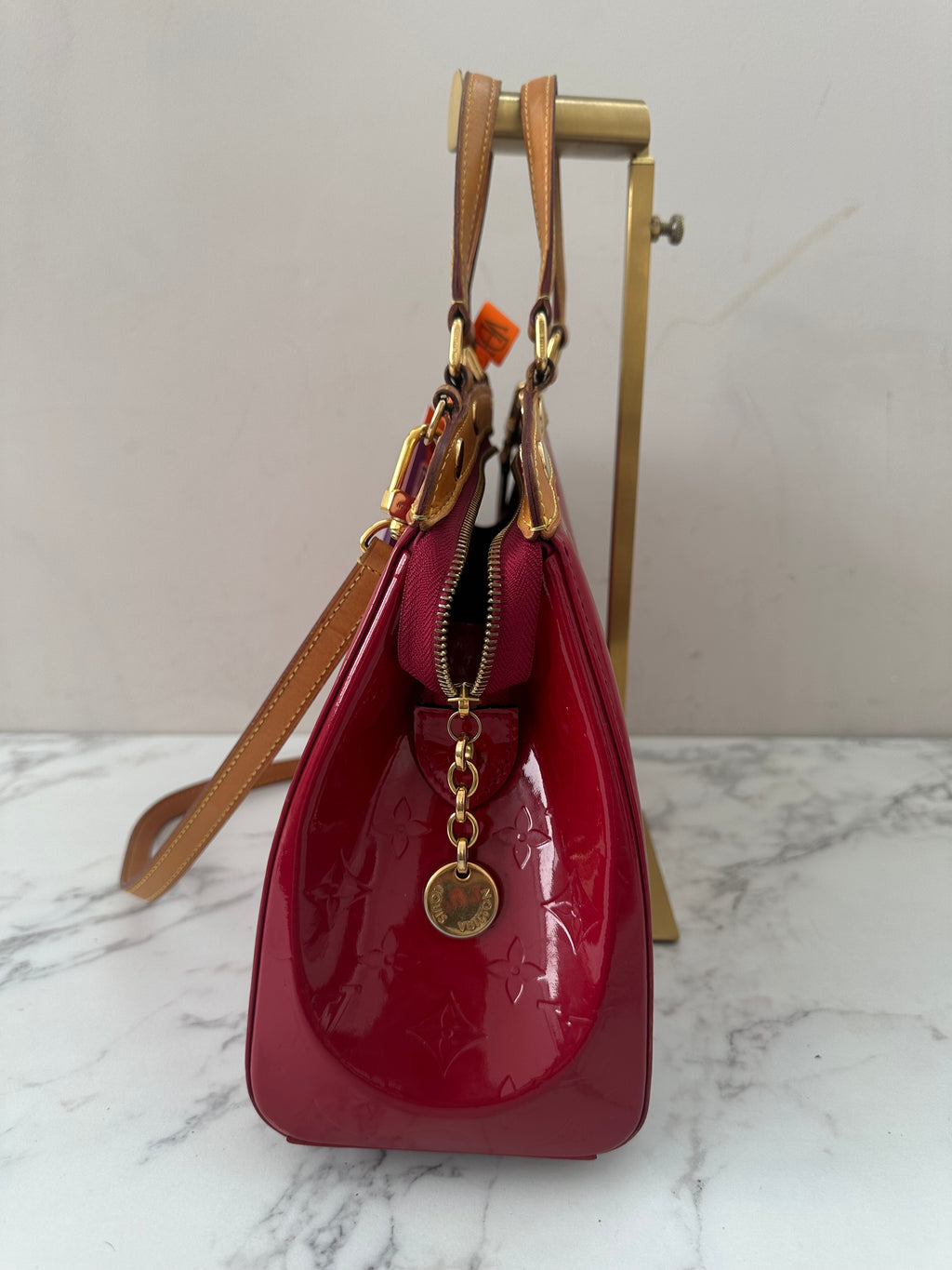 Louis Vuitton Brea Red Vernis