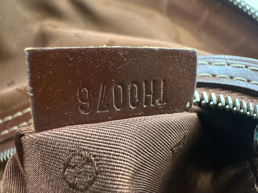 Louis Vuitton Brown Suhali Lockit MM