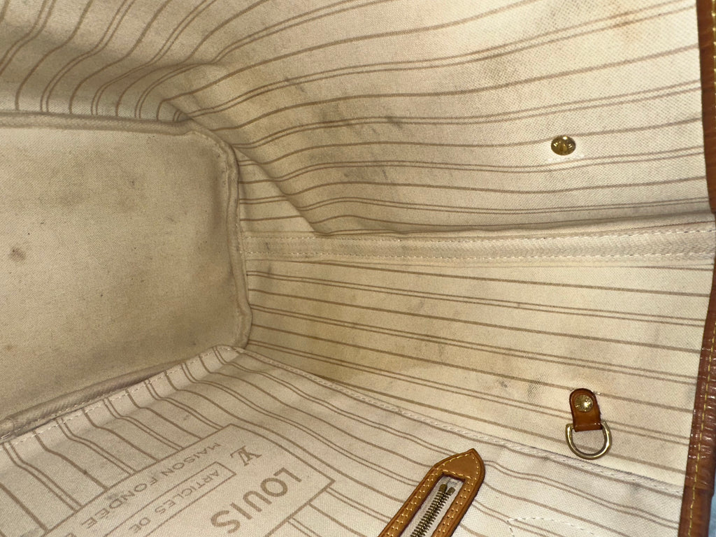 Louis Vuitton Neverfull Azur MM + Pochette