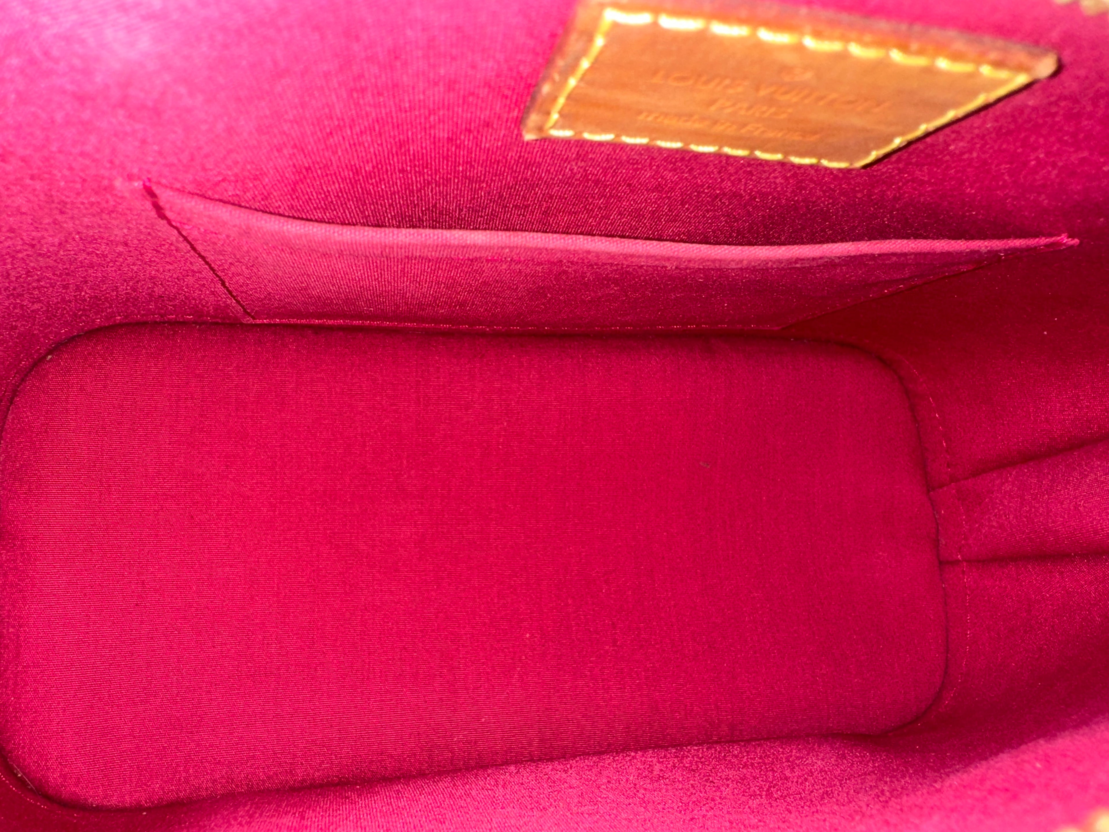 Louis Vuitton Alma BB Vernis Red