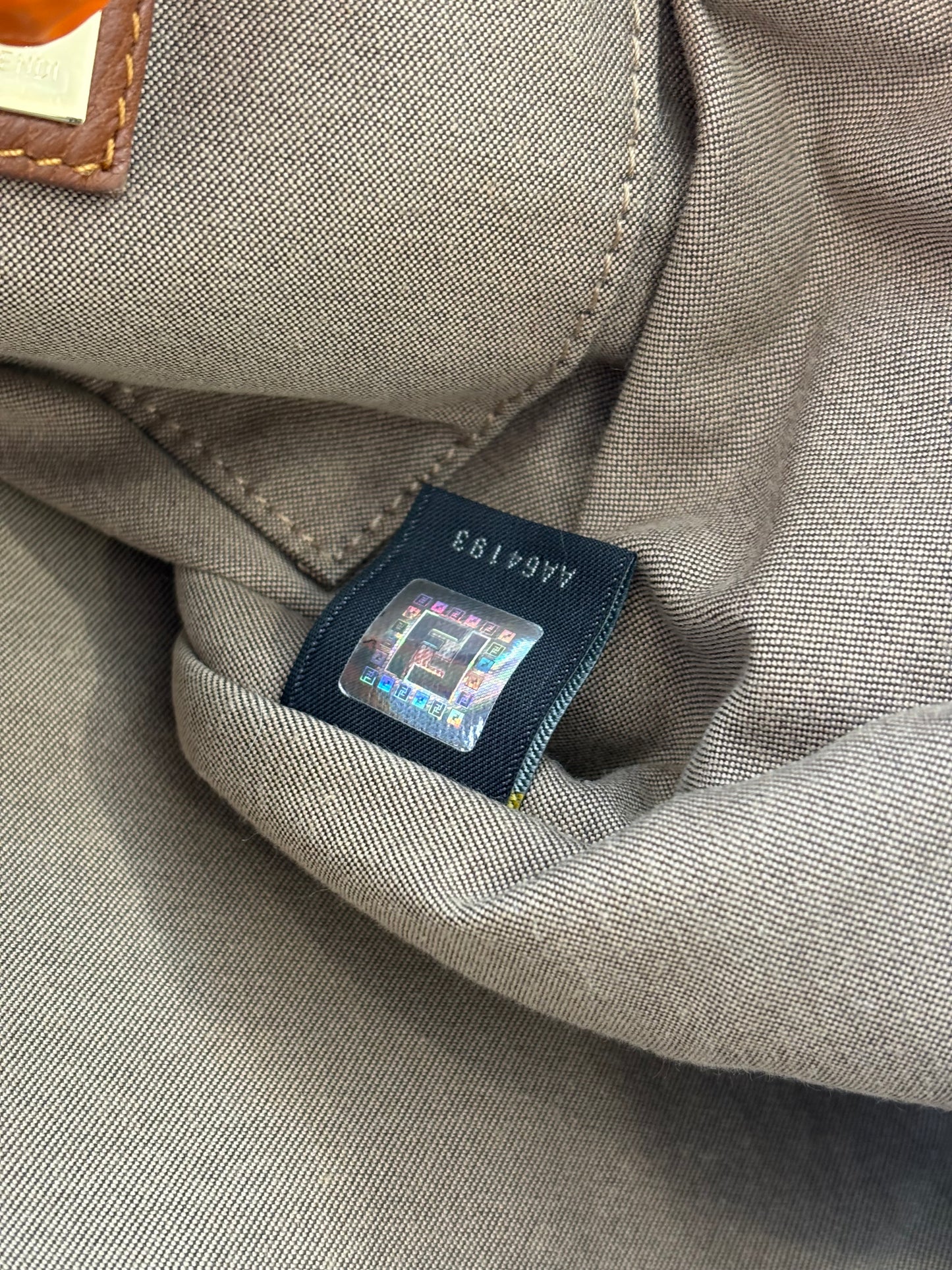 018161 - Fendi Brown Zucchino