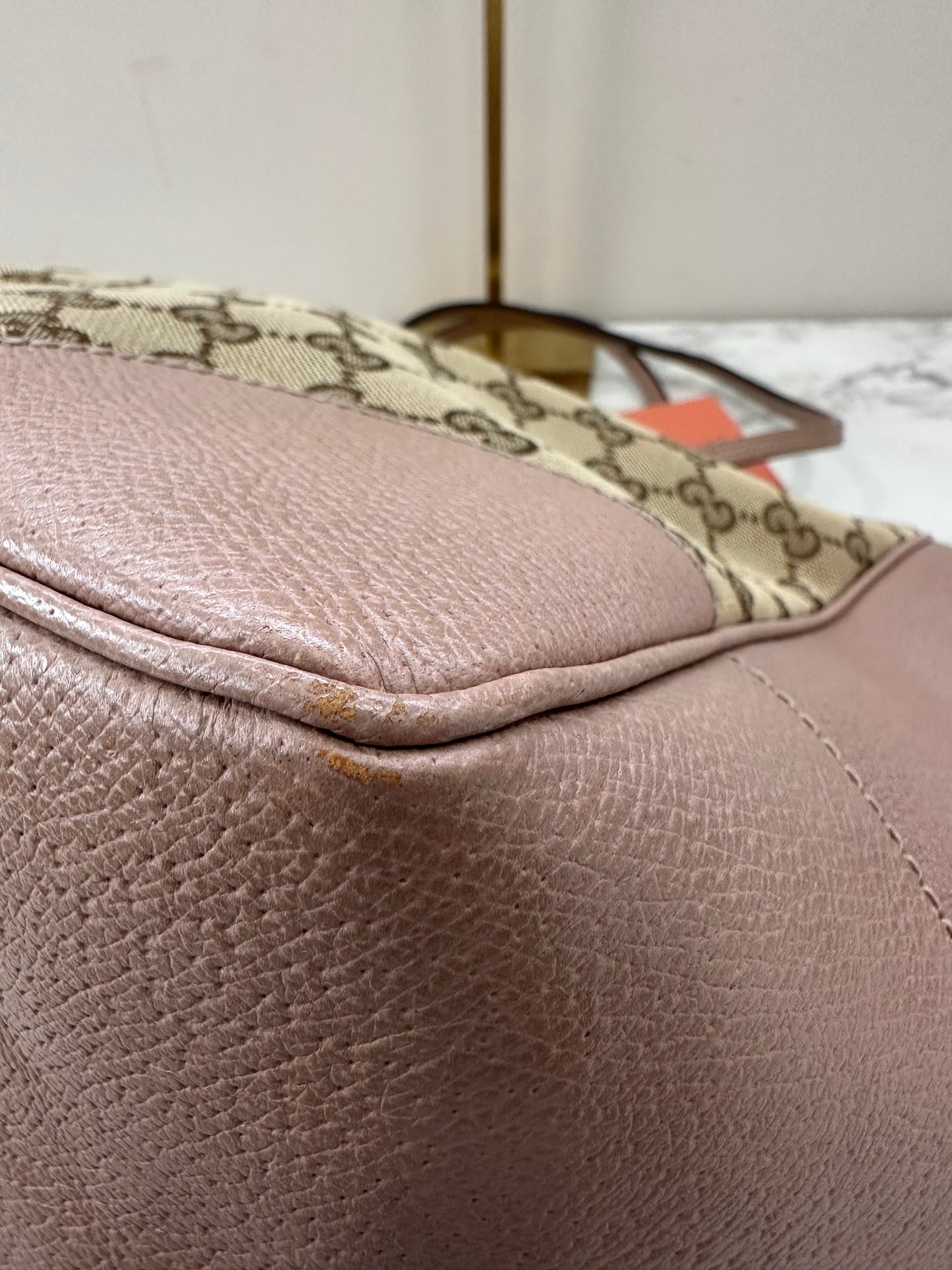Gucci Pink GG Tote