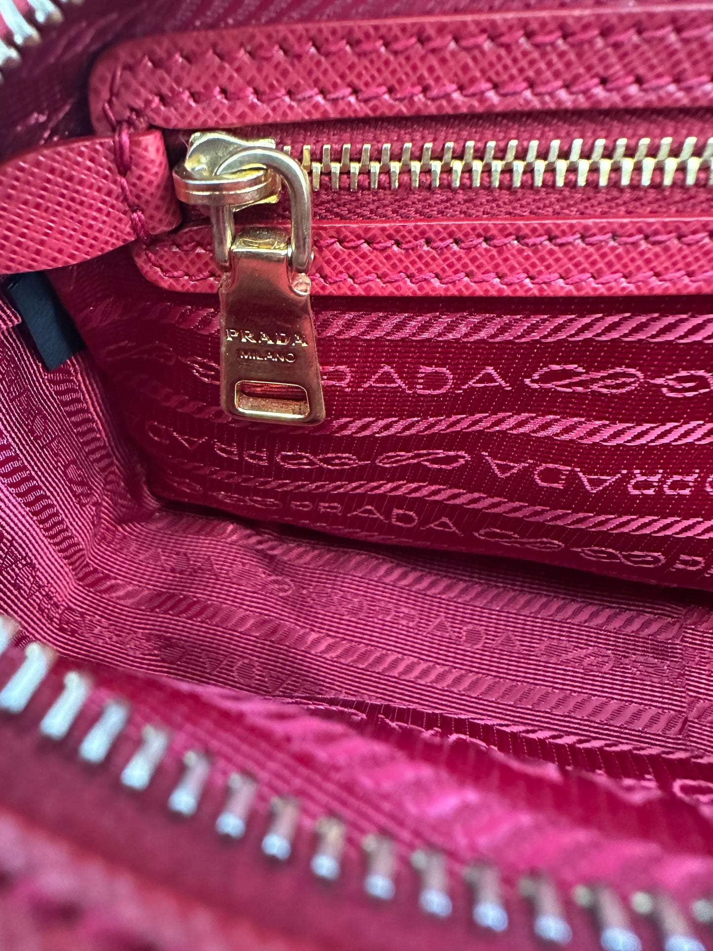 Prada Shoulder Bag Red