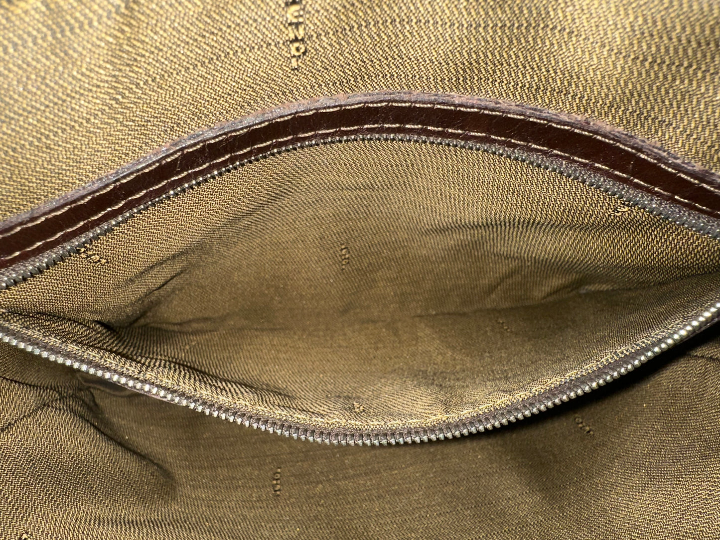 Fendi zucca shoulder bag