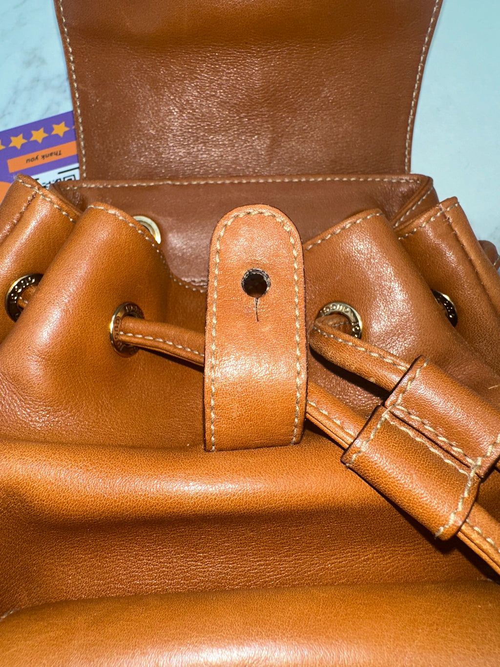 Gucci Bamboo Backpack