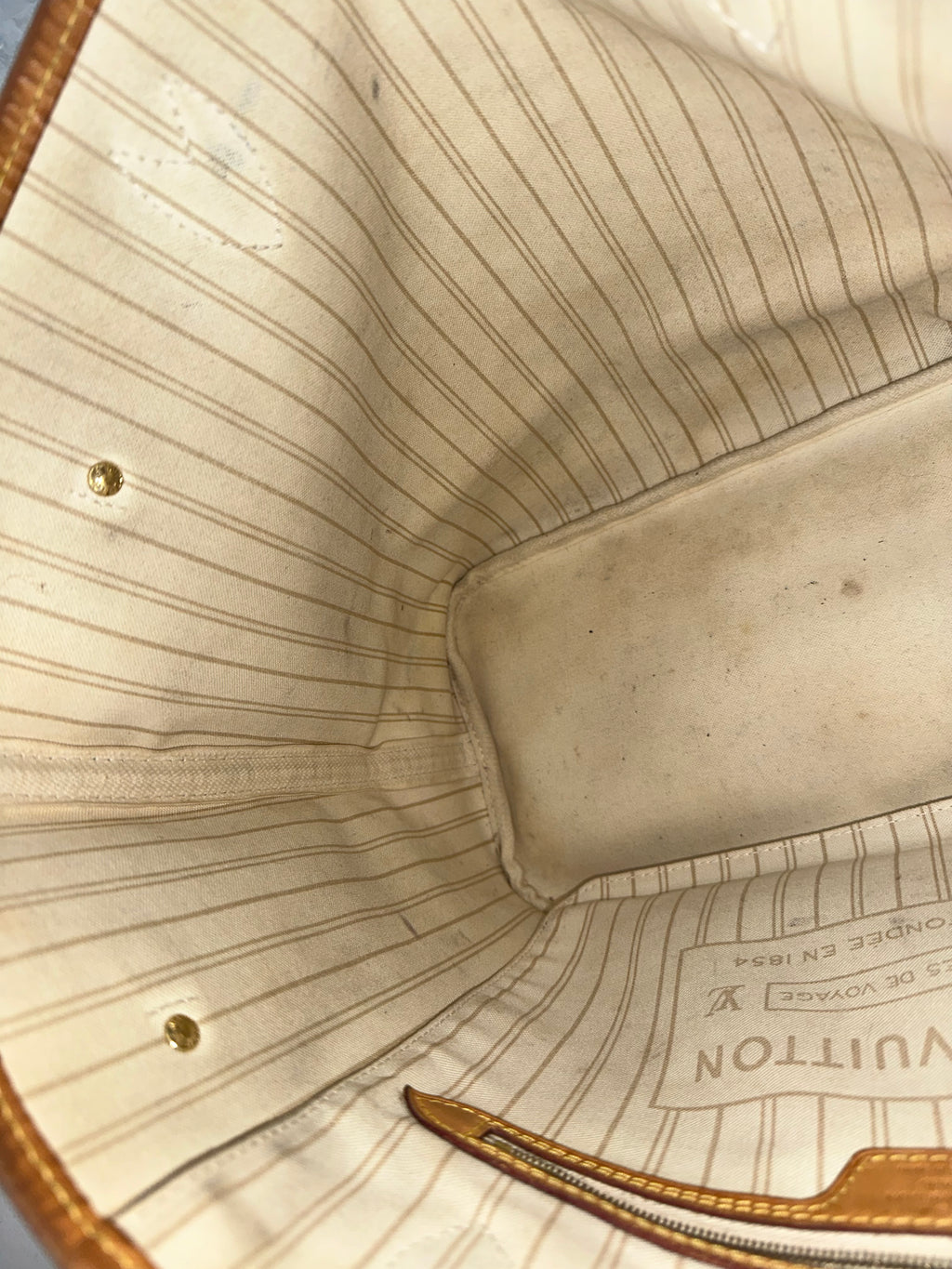 Louis Vuitton Neverfull Azur MM + Pochette