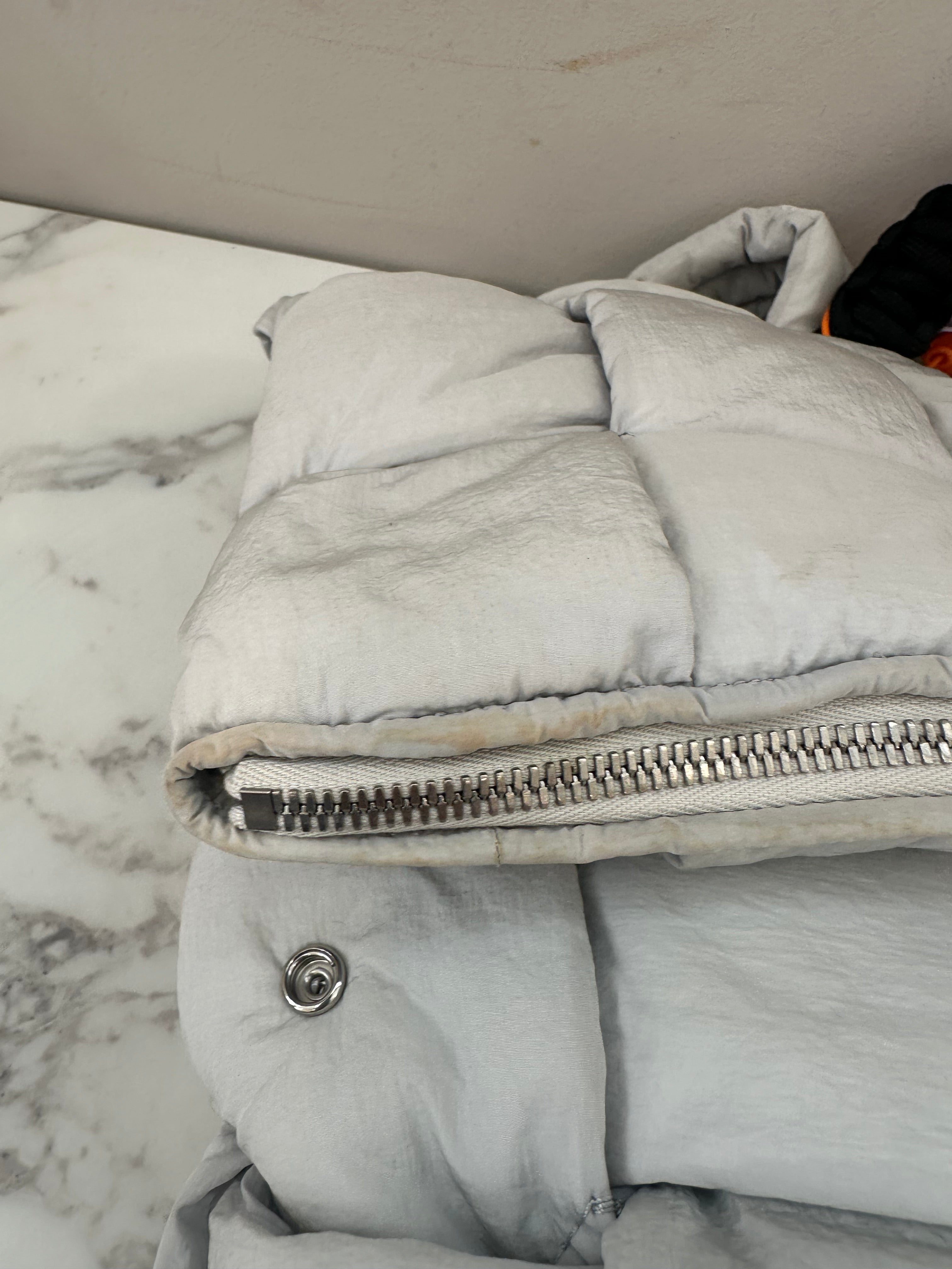 Bottega Veneta Gray Nylon