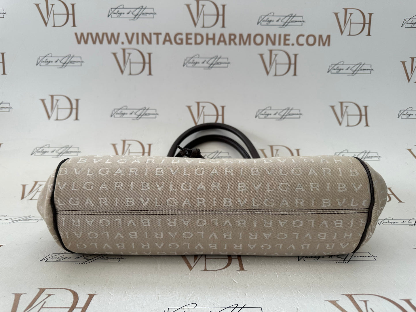 018084 - Bvlgari Beige Brown Logomania