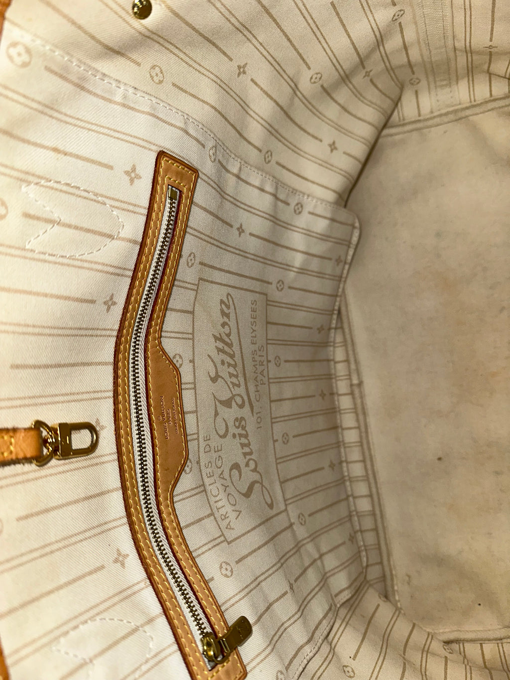 Louis Vuitton Neverfull Azur