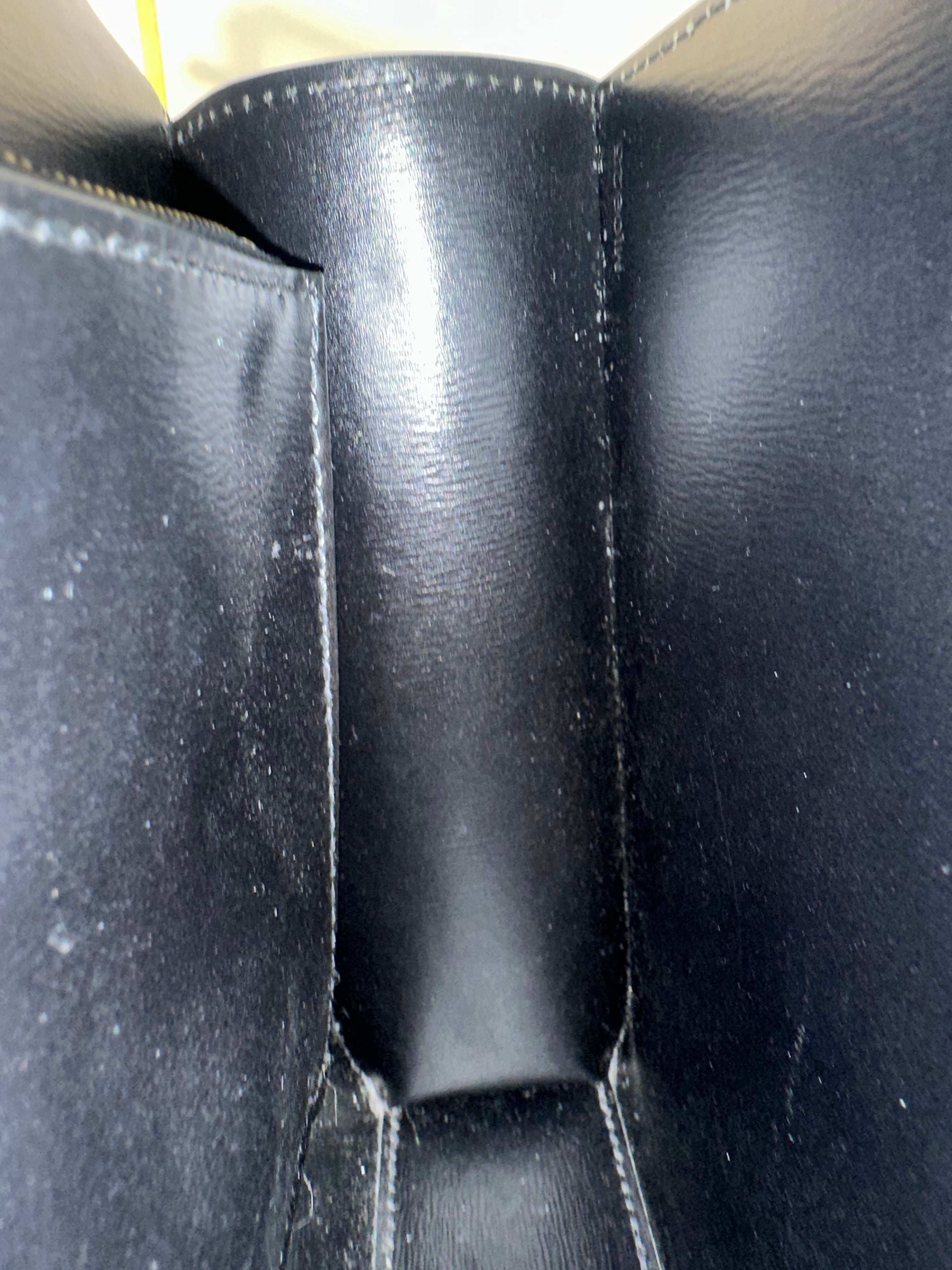 Louis Vuitton Black Epi Malesherbes