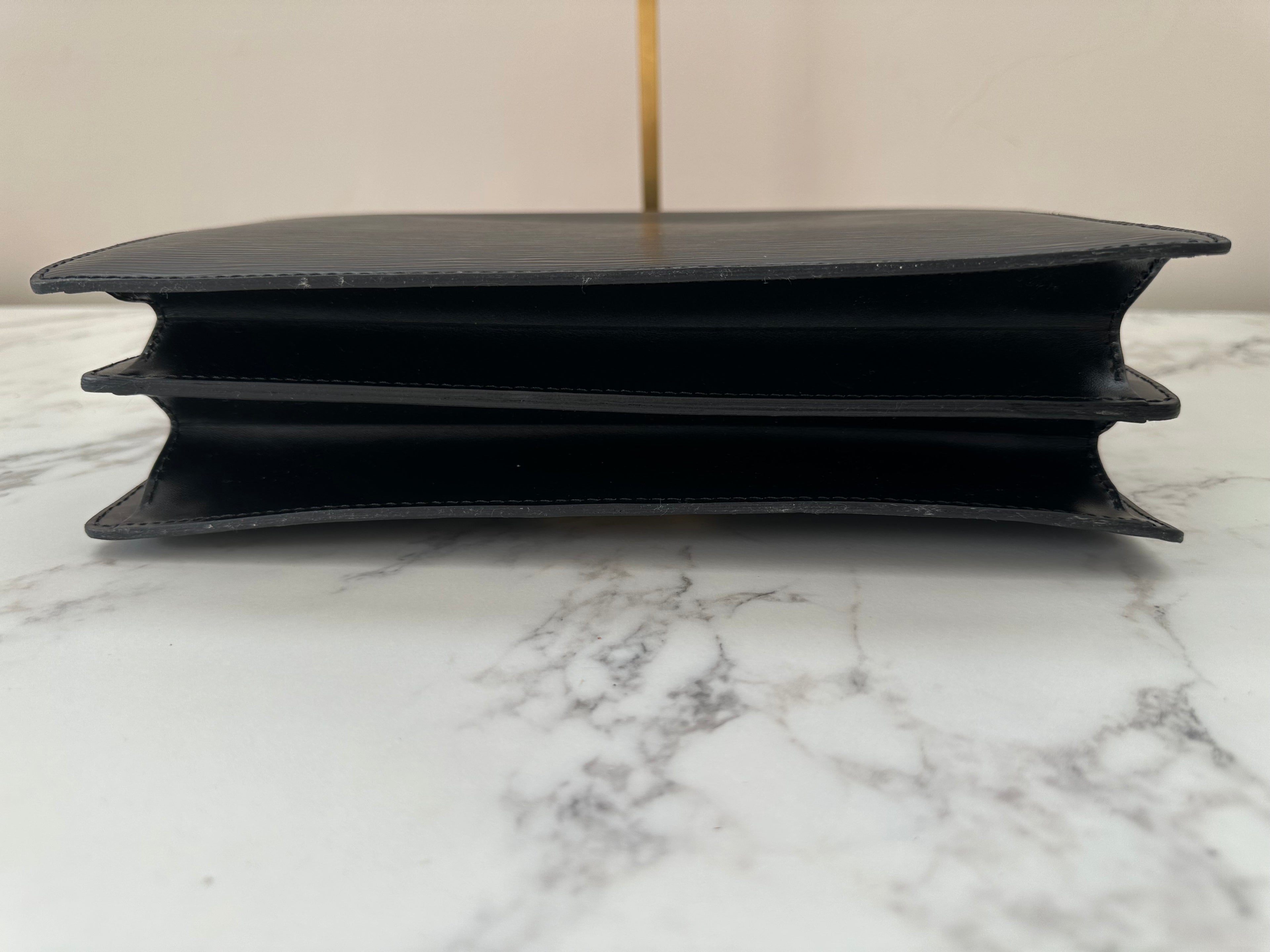 Louis Vuitton Concorde Epi Black