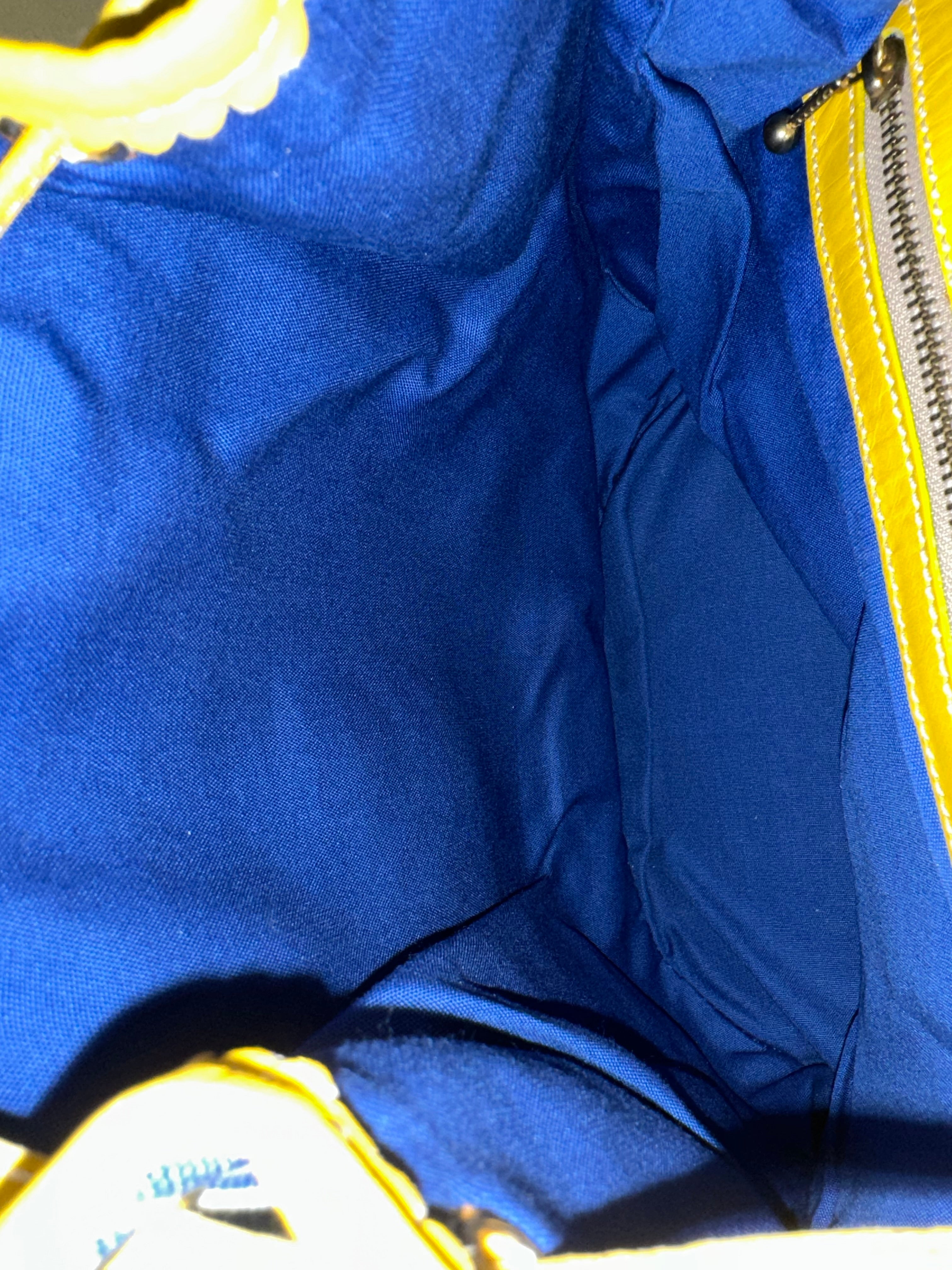 Loewe Blue White Yellow Backpack