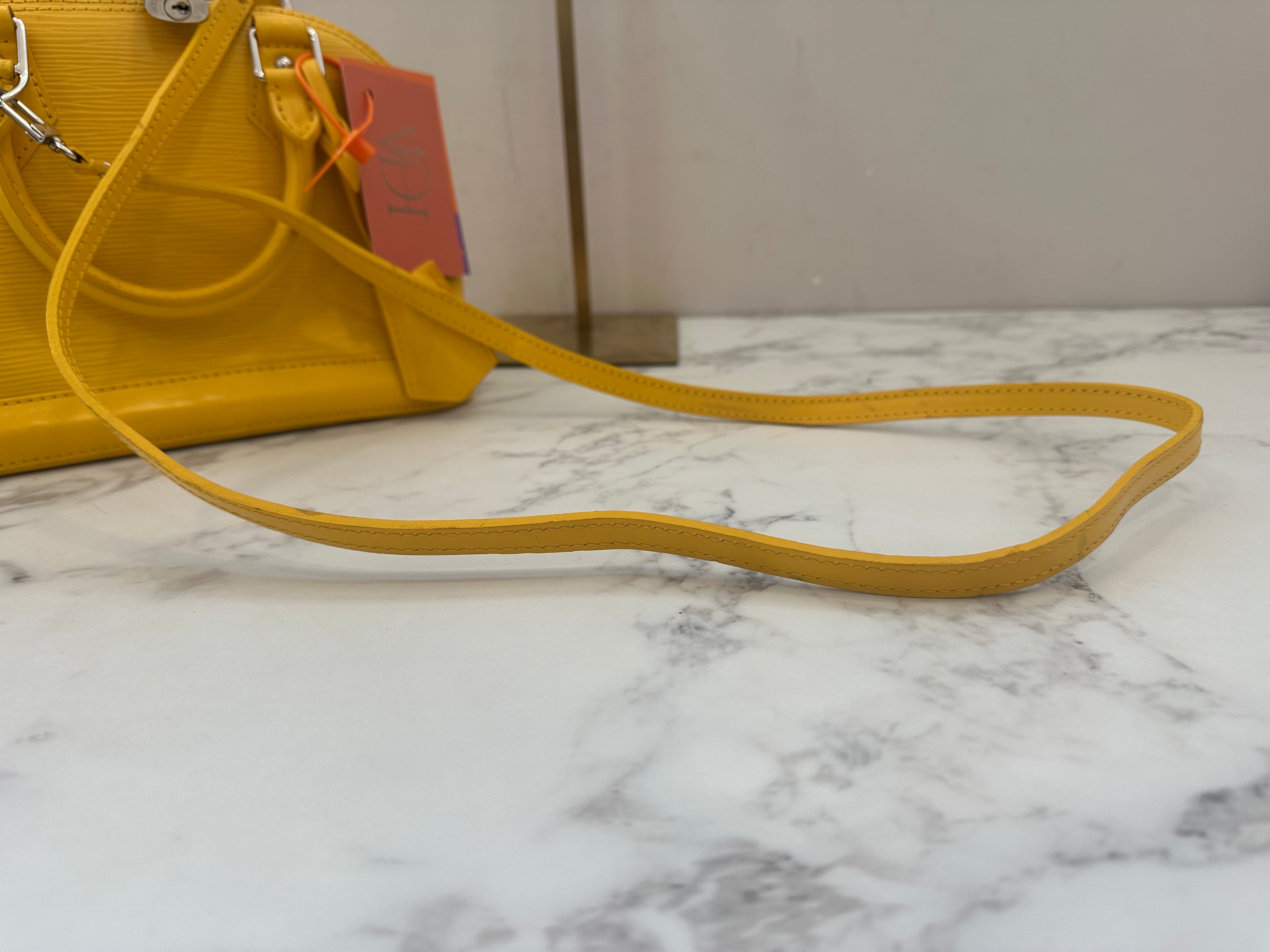 Louis Vuitton Alma BB Epi Yellow