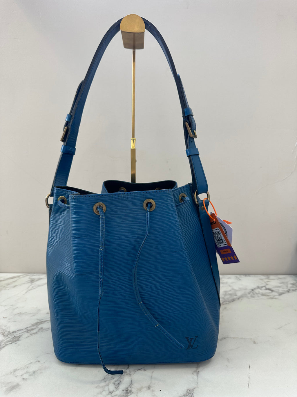 Louis Vuitton Epi Petite Noé Blue