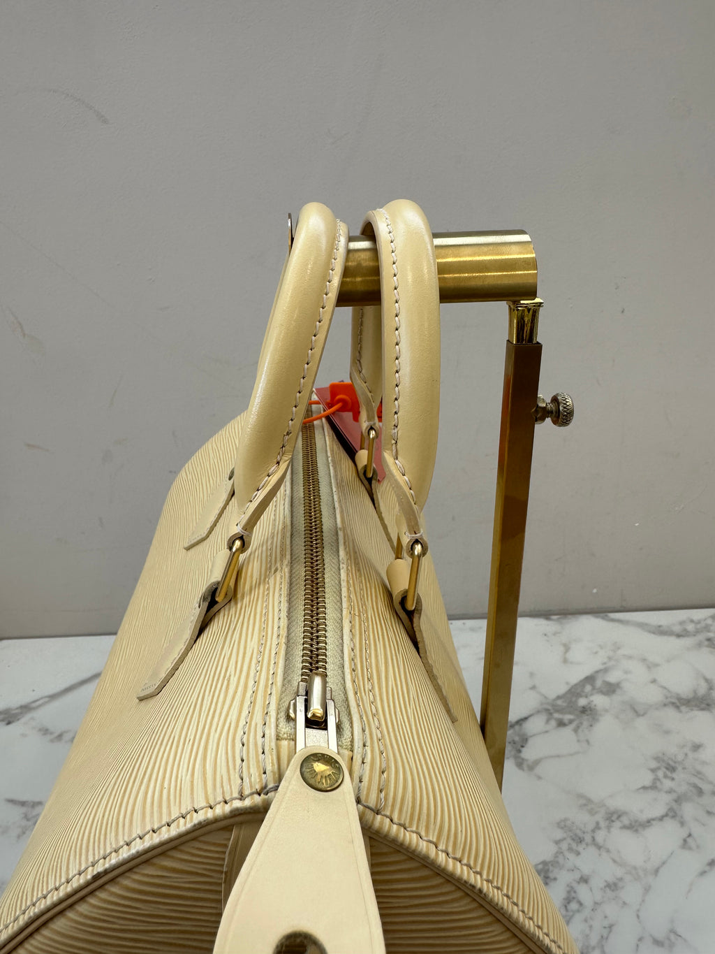 Louis Vuitton Speedy 25 Epi Cream