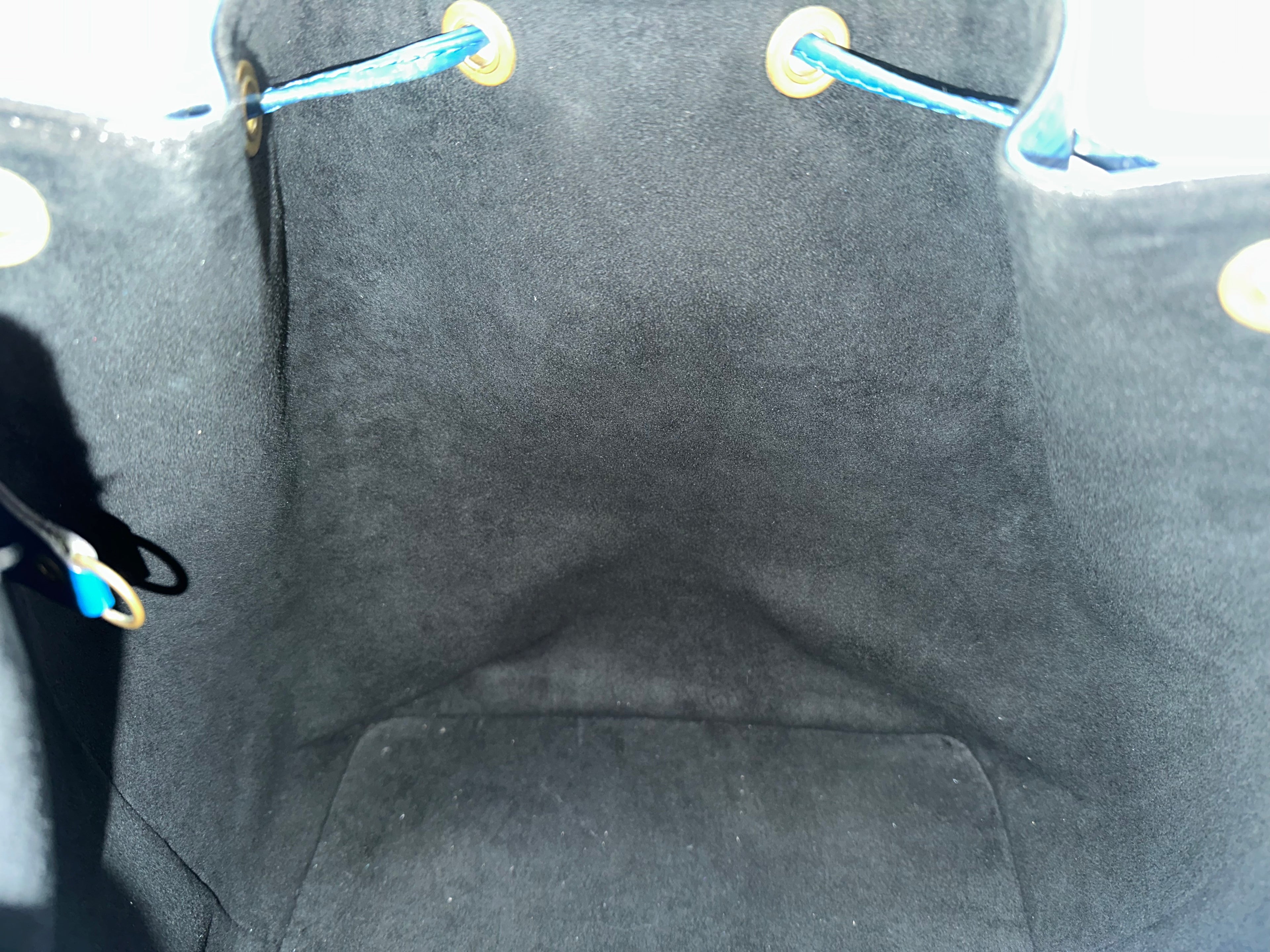 Louis Vuitton Petite Noé  Epi Blue