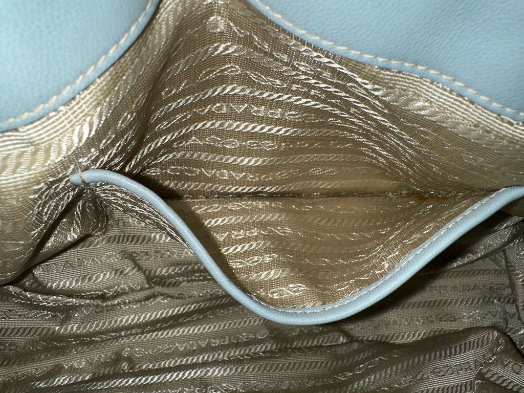 Prada Gaufre Ice Gray