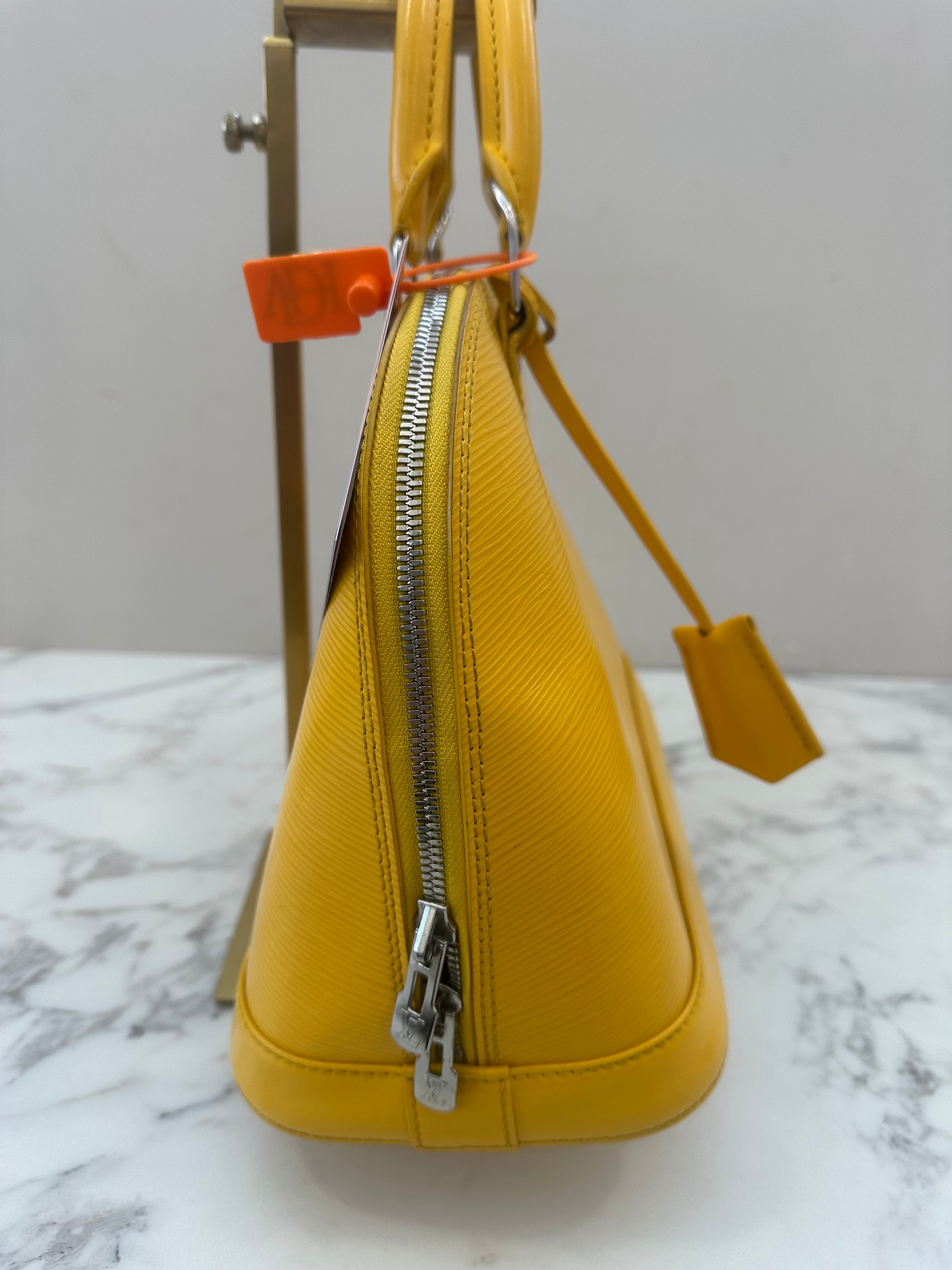 Louis Vuitton Alma PM Epi Yellow