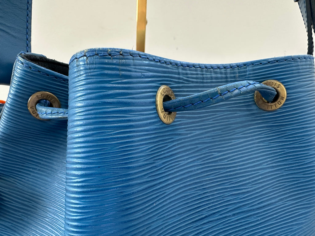 Louis Vuitton Epi Petite Noé Blue