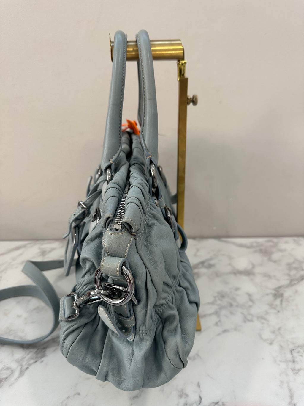 Prada Gaufre Ice Gray