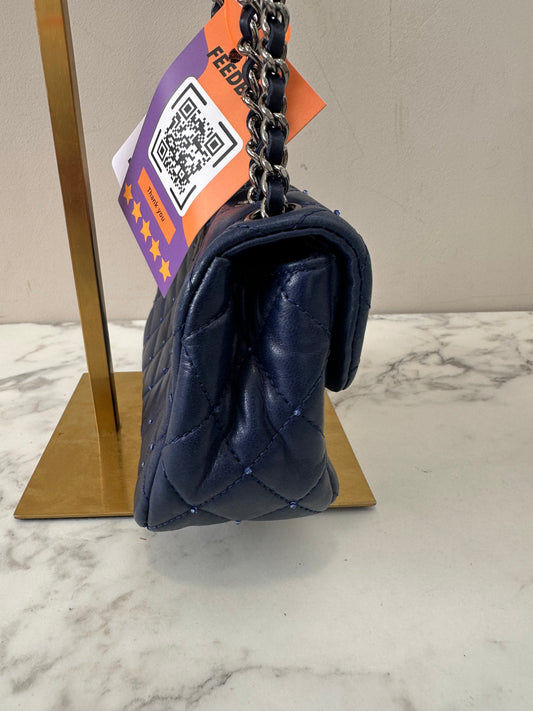 Chanel Blue Bads Lambskin