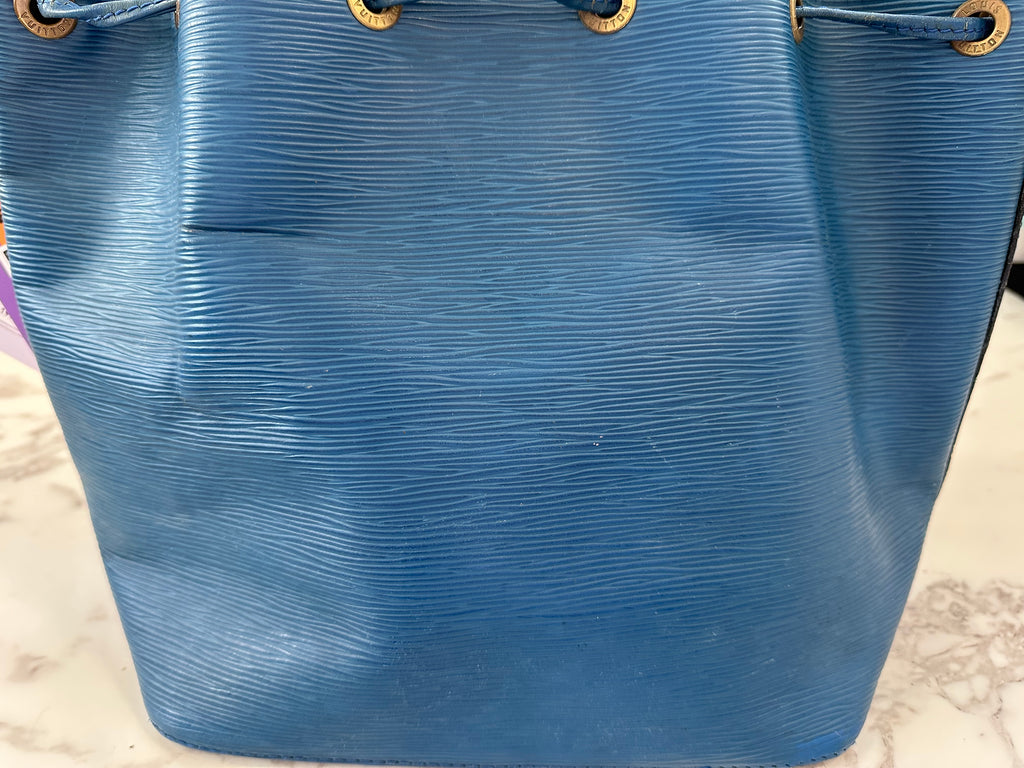 Louis Vuitton Epi Petite Noé Blue
