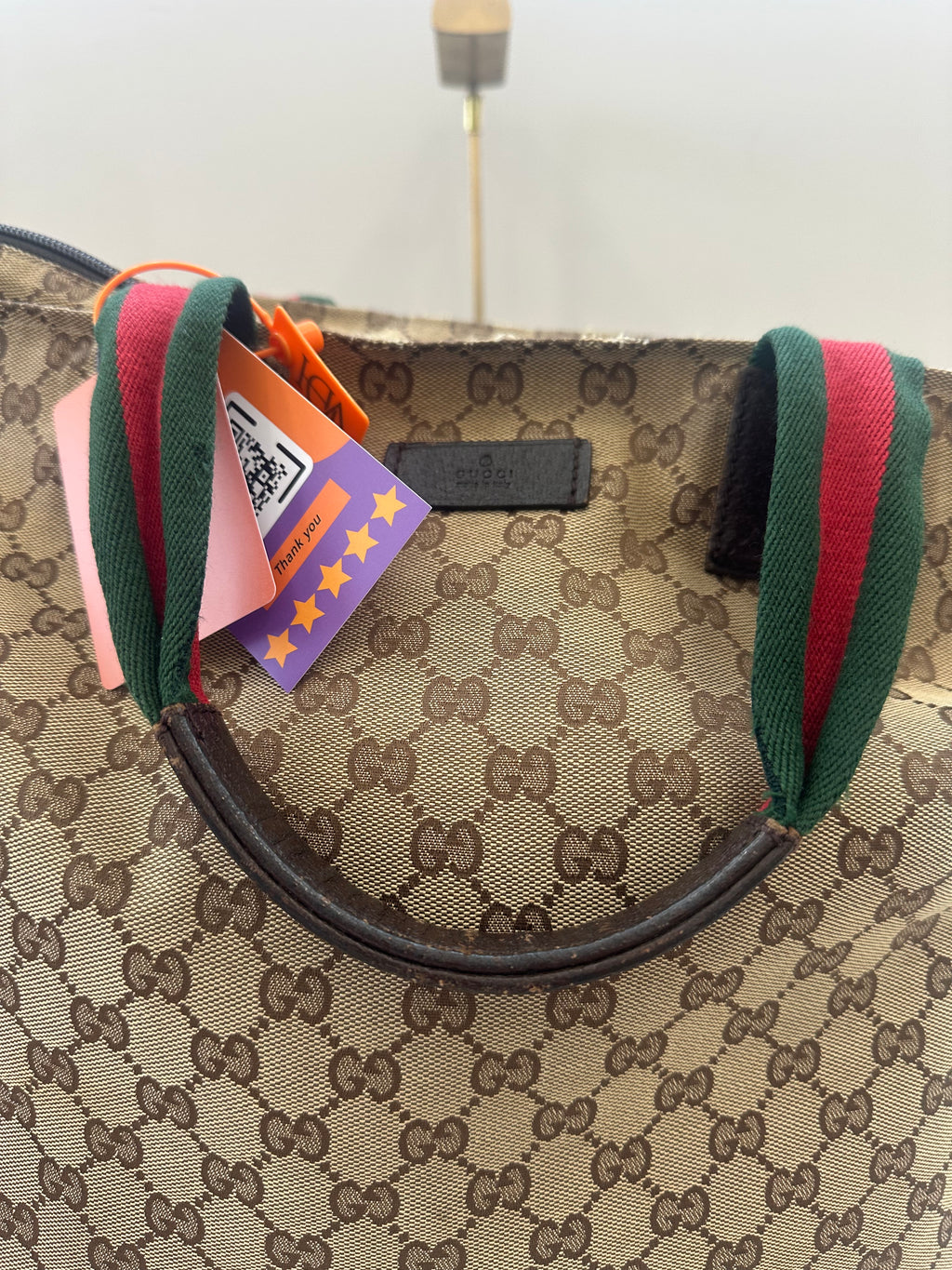 Gucci Beige Tote Bag