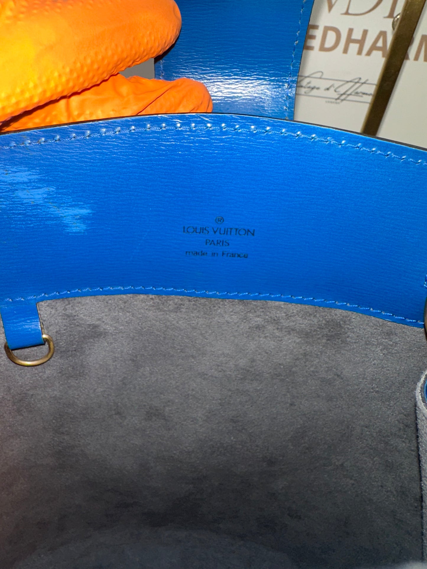 017799 - Louis Vuitton Epi Blue Cluny