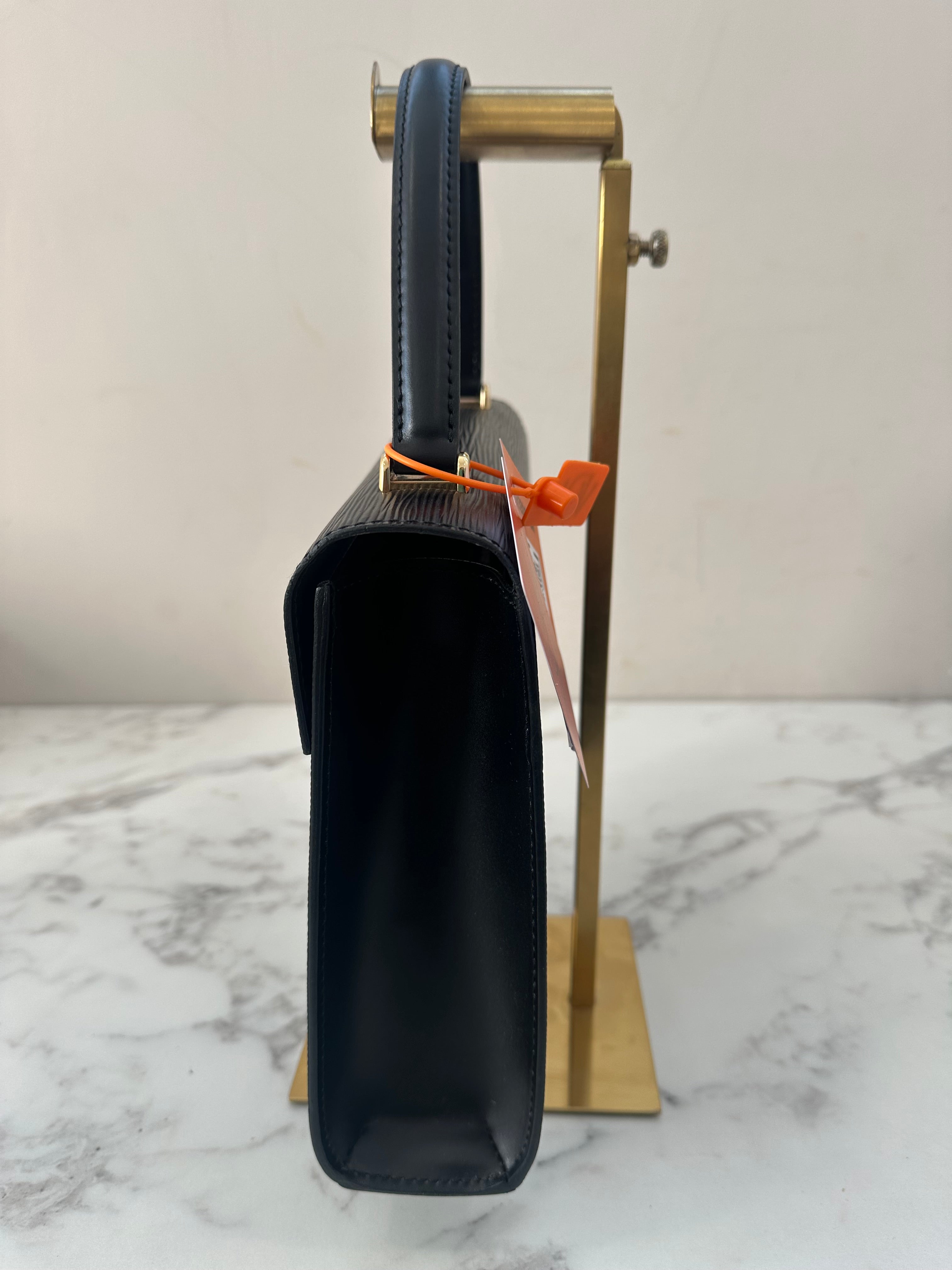 Louis Vuitton Black Epi Malesherbes