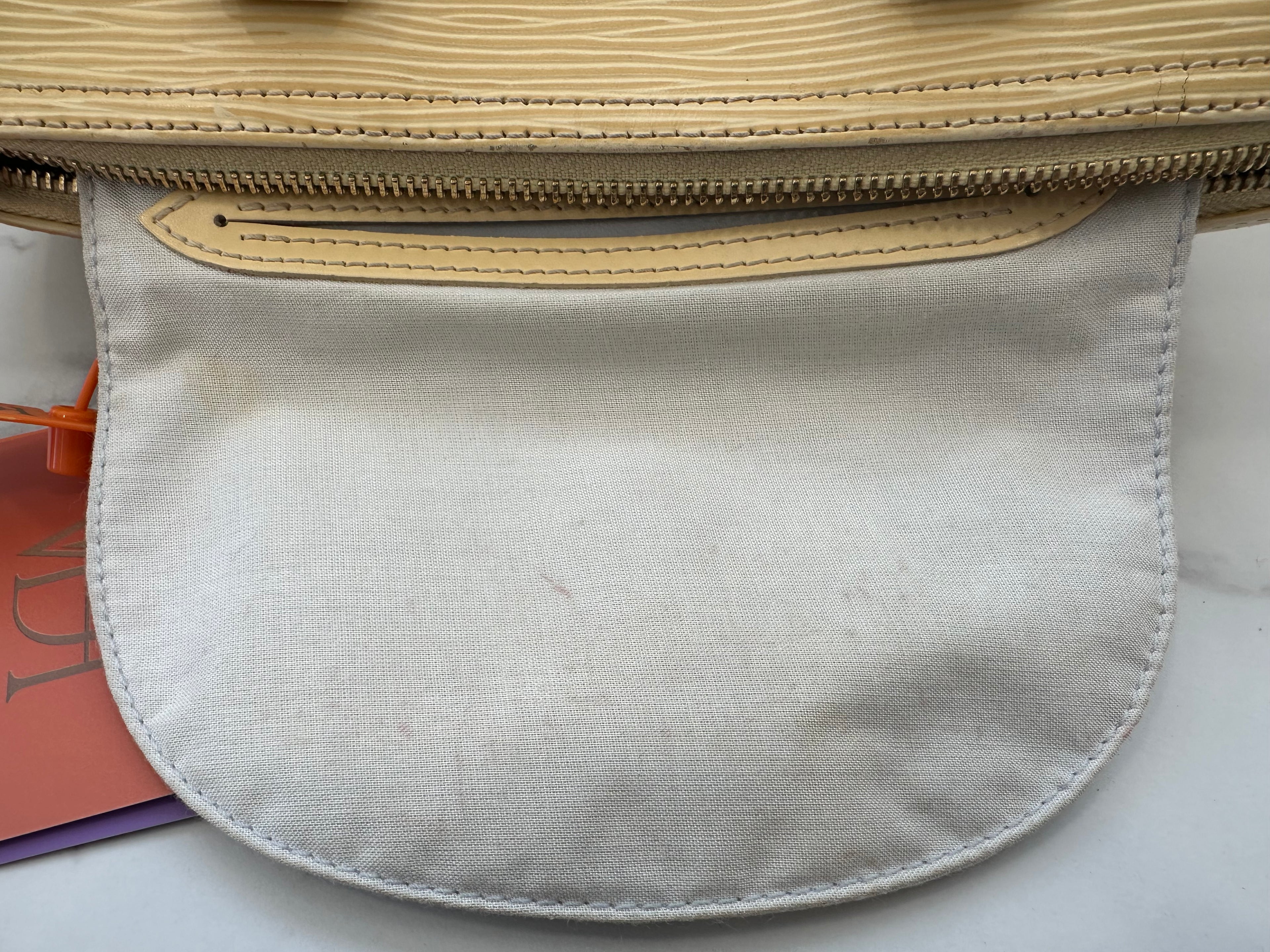 Louis Vuitton Speedy 25 Epi Cream