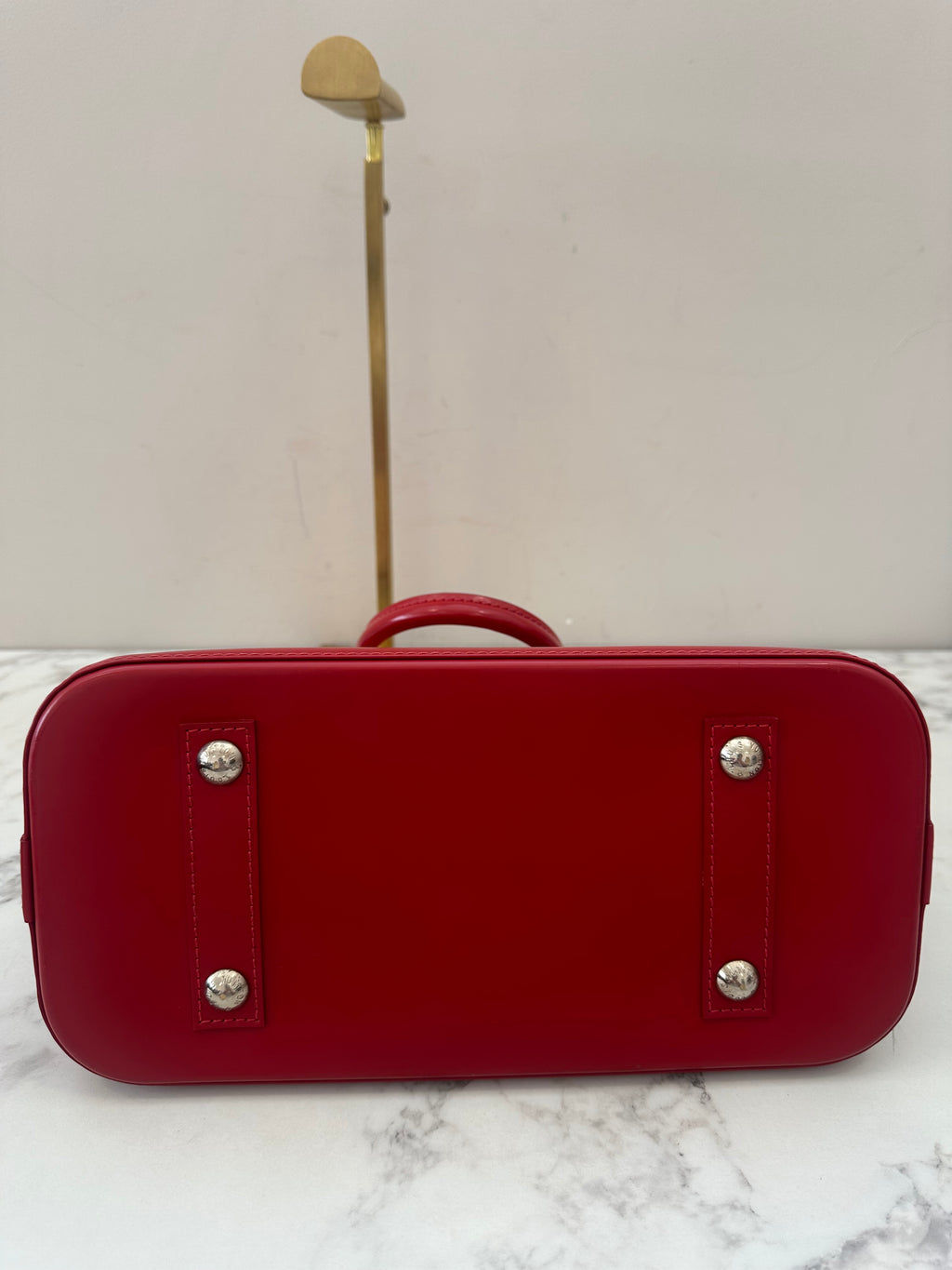 Louis Vuitton Alma Epi red