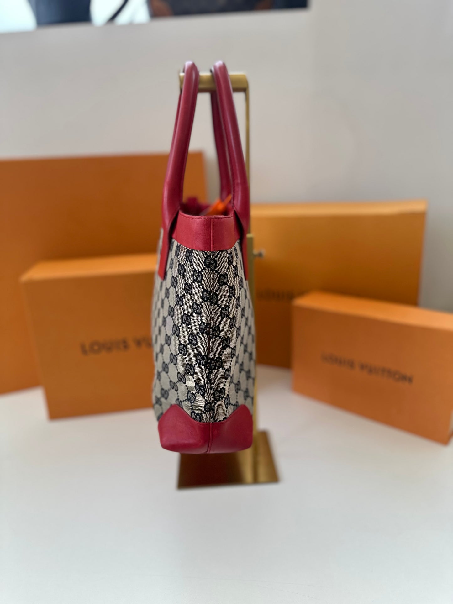 Gucci GG Canvas Red