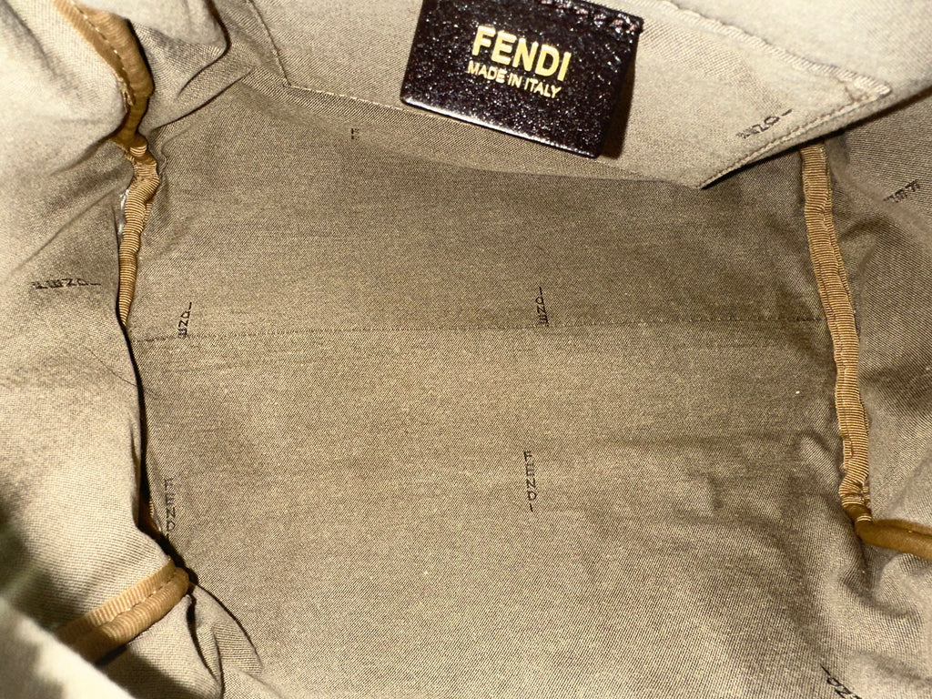 Fendi Brown Zucchino