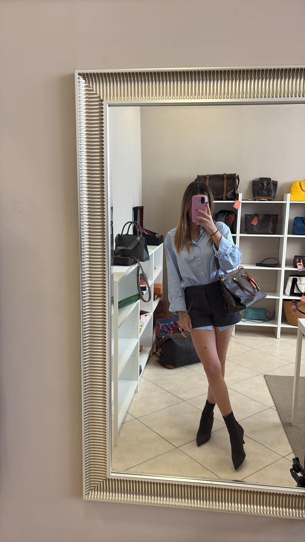 Louis Vuitton Pallas Brown